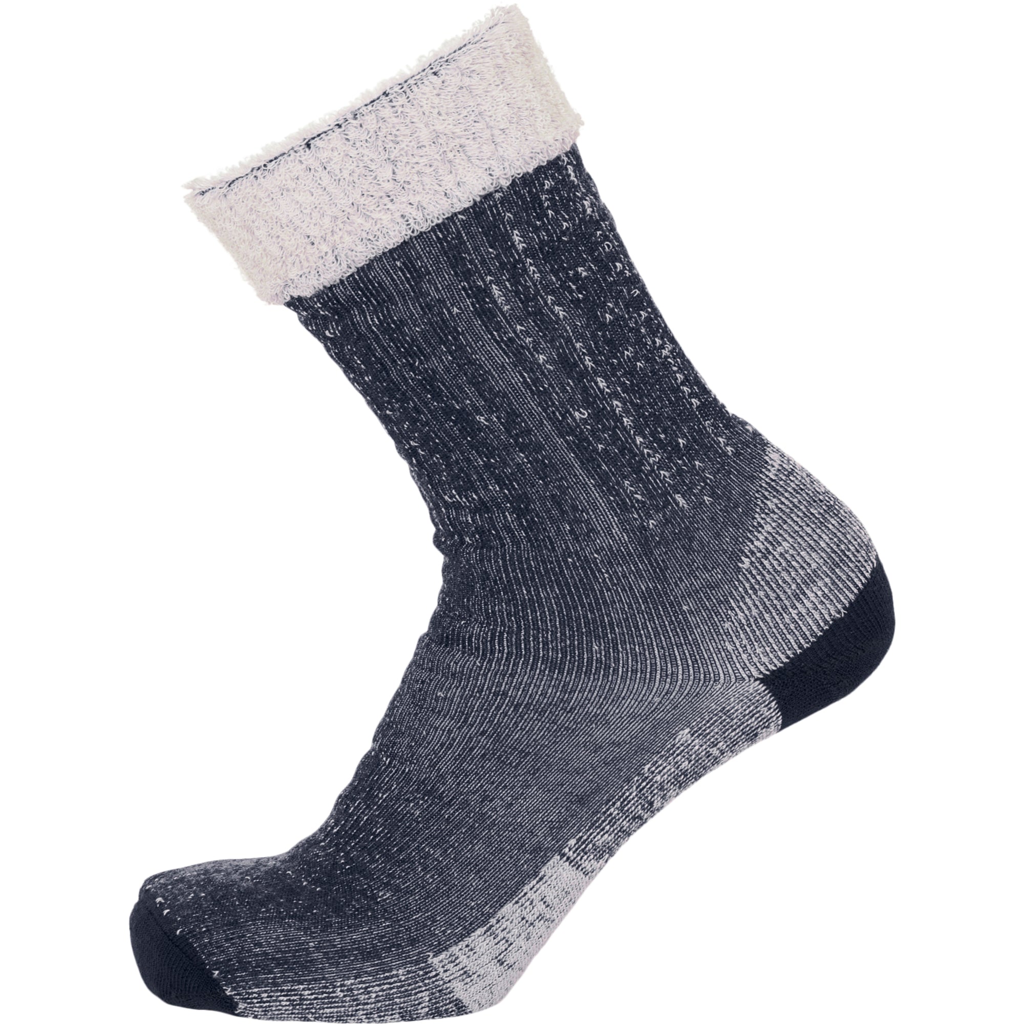 Kurze Wintersocken LOW TERRY mit Bio-Wolle