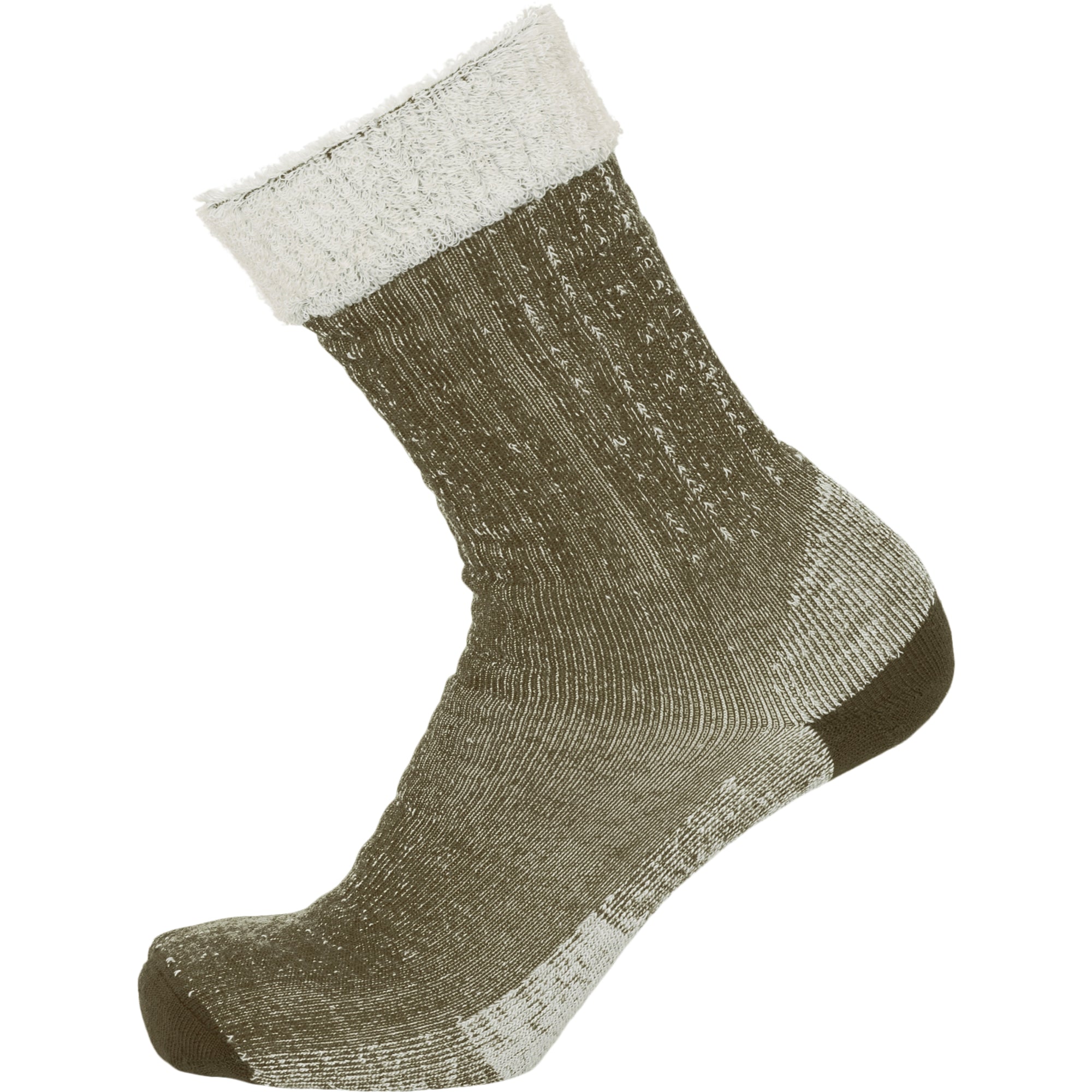 Kurze Wintersocken LOW TERRY mit Bio-Wolle