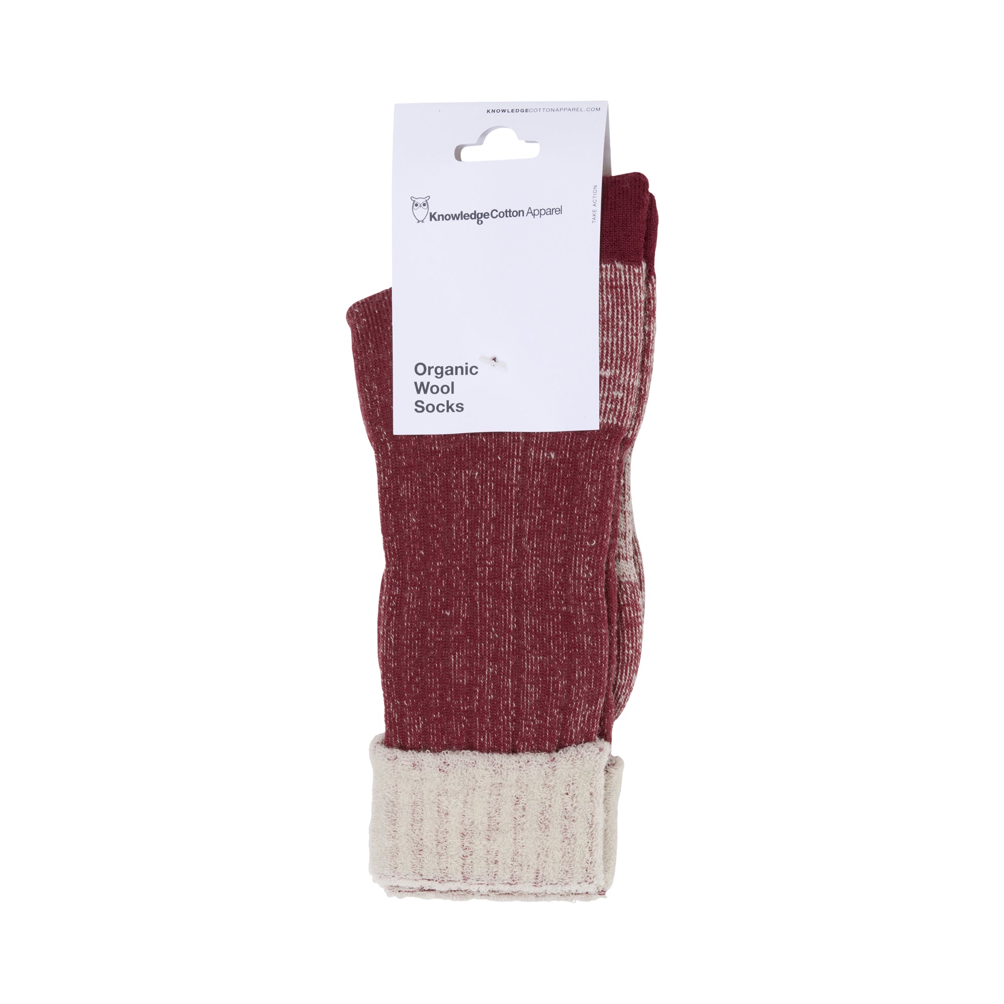 Kurze Wintersocken LOW TERRY mit Bio-Wolle