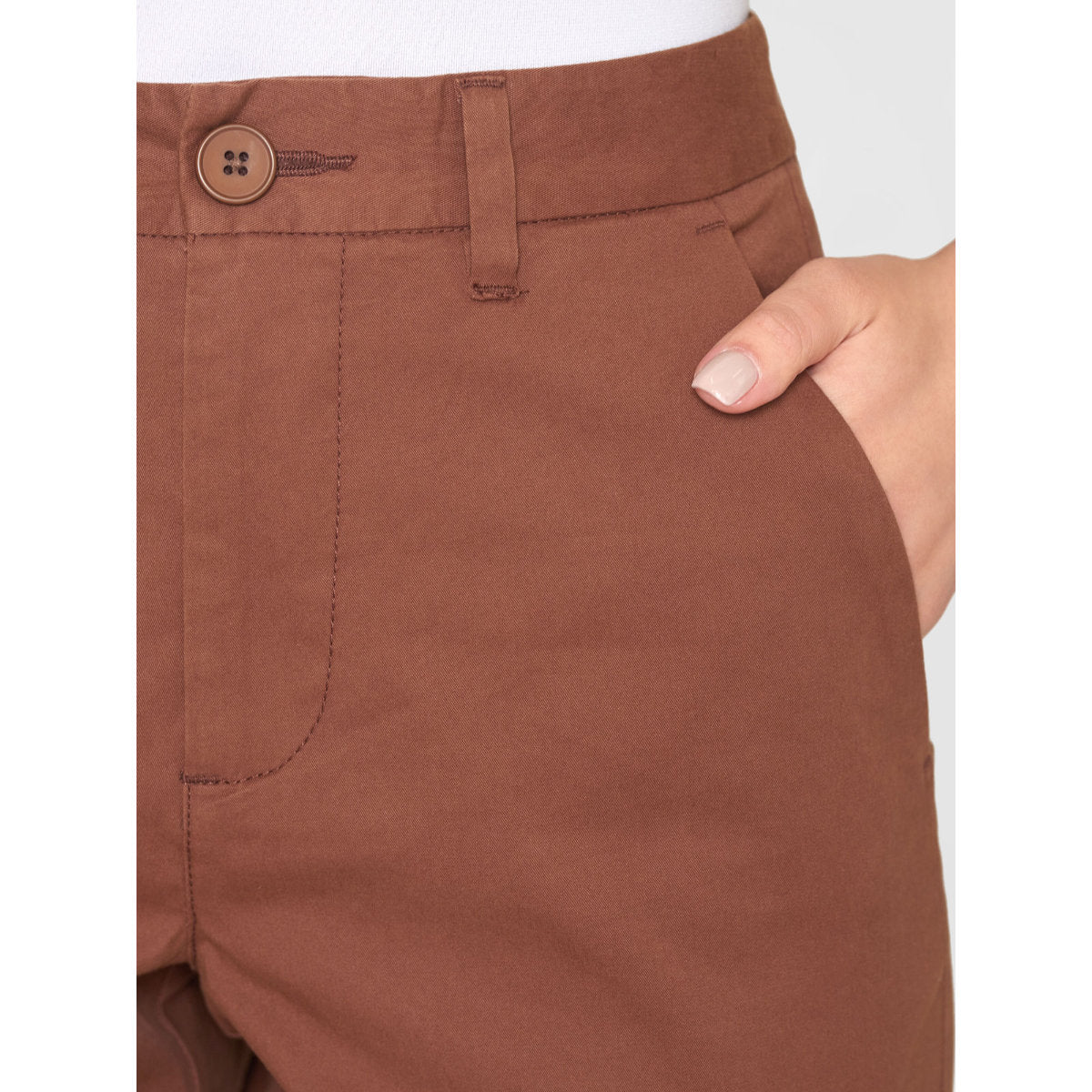 Poplin Chino IRIS aus Bio-Baumwolle