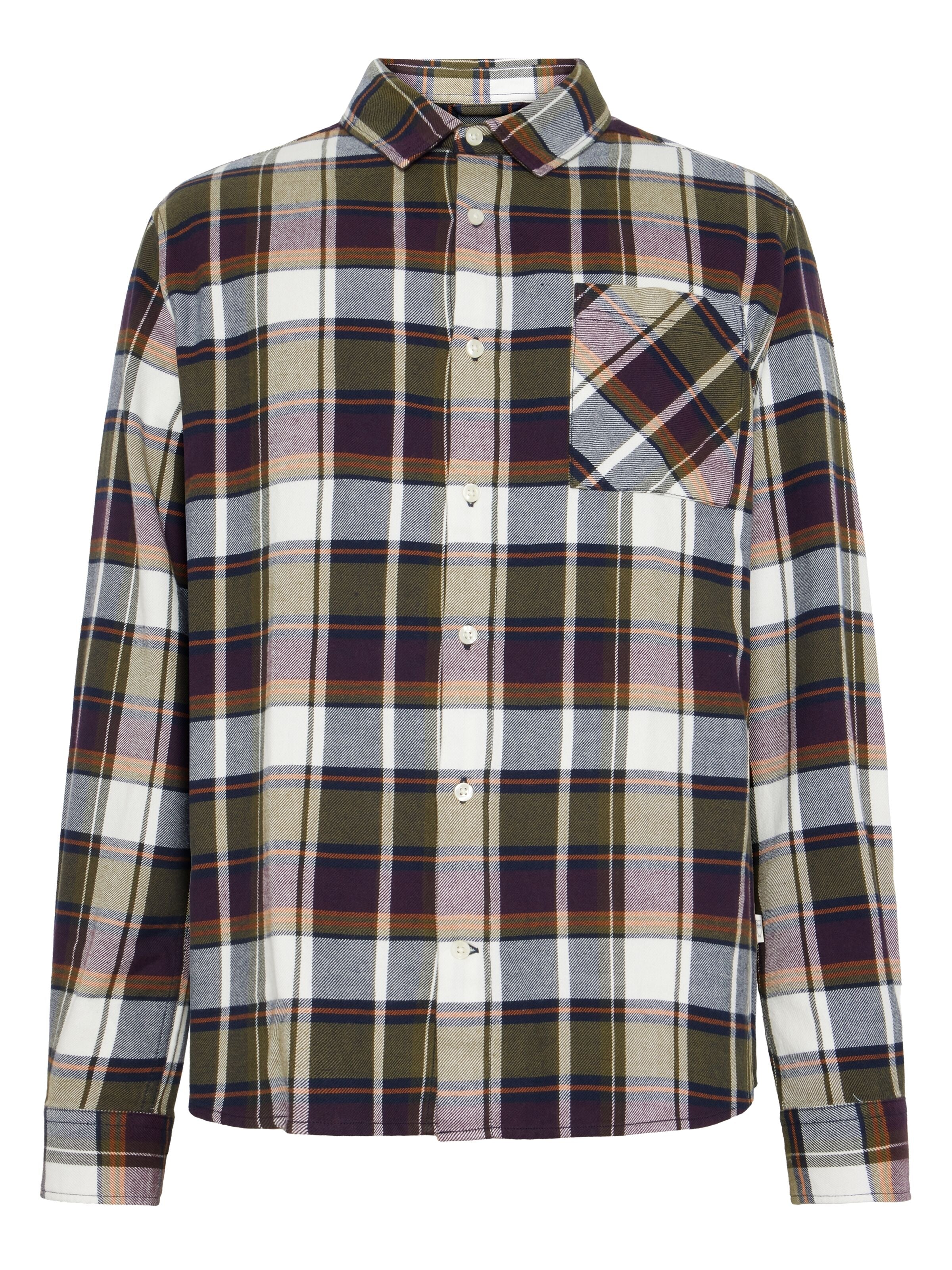 Kariertes Hemd CHECKERED SHIRT Flanell aus Bio-Baumwolle