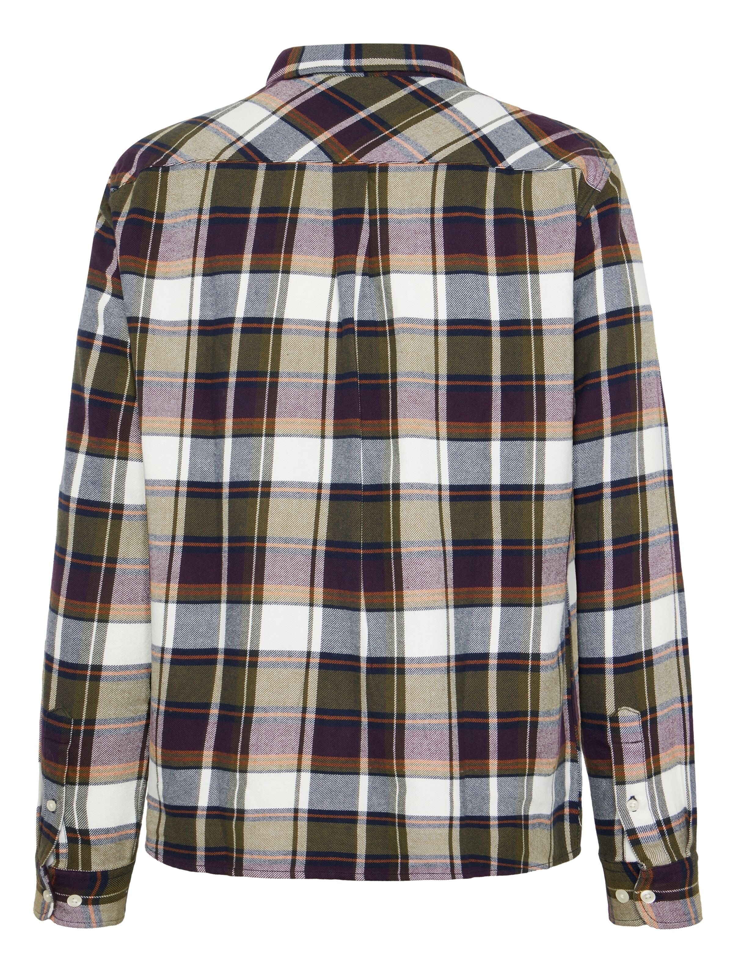 Kariertes Hemd CHECKERED SHIRT Flanell aus Bio-Baumwolle