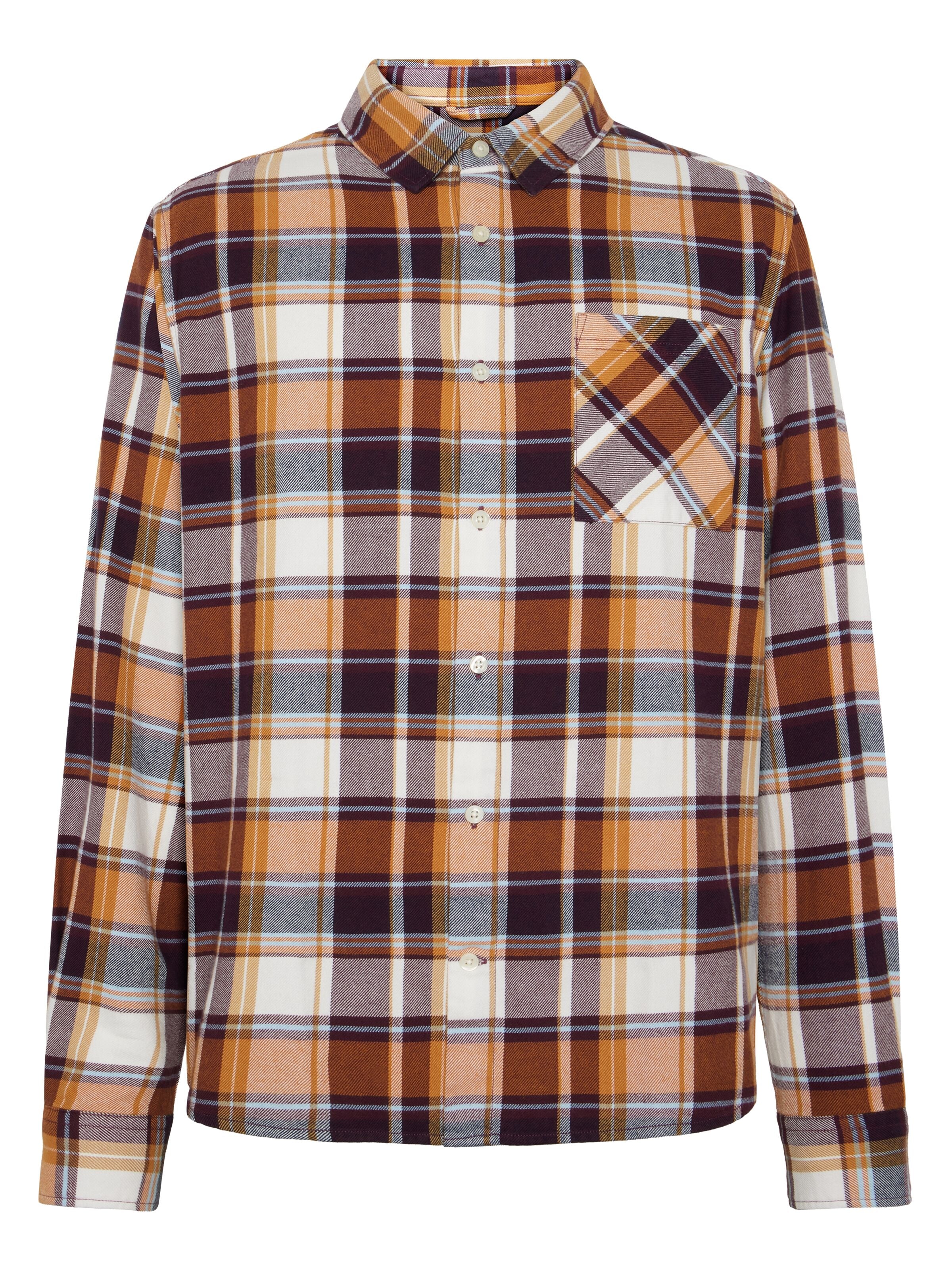 Kariertes Hemd CHECKERED SHIRT Flanell aus Bio-Baumwolle
