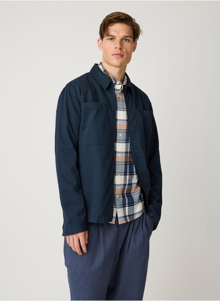 Kariertes Hemd CHECKERED SHIRT Flanell aus Bio-Baumwolle