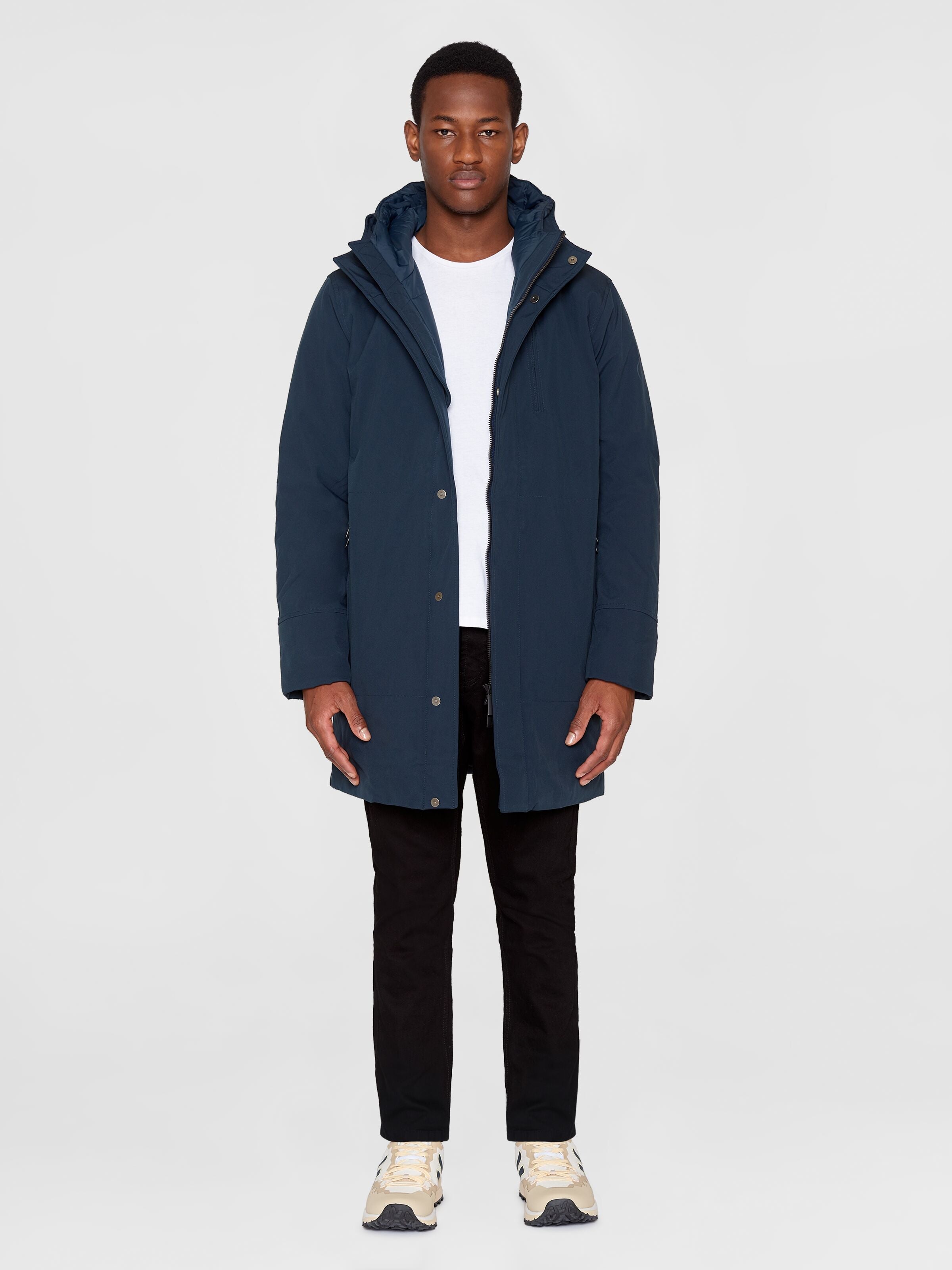 Langer Parka CLIMATE SHELL aus recyceltem Polyester - wasserdicht und atmungsaktiv