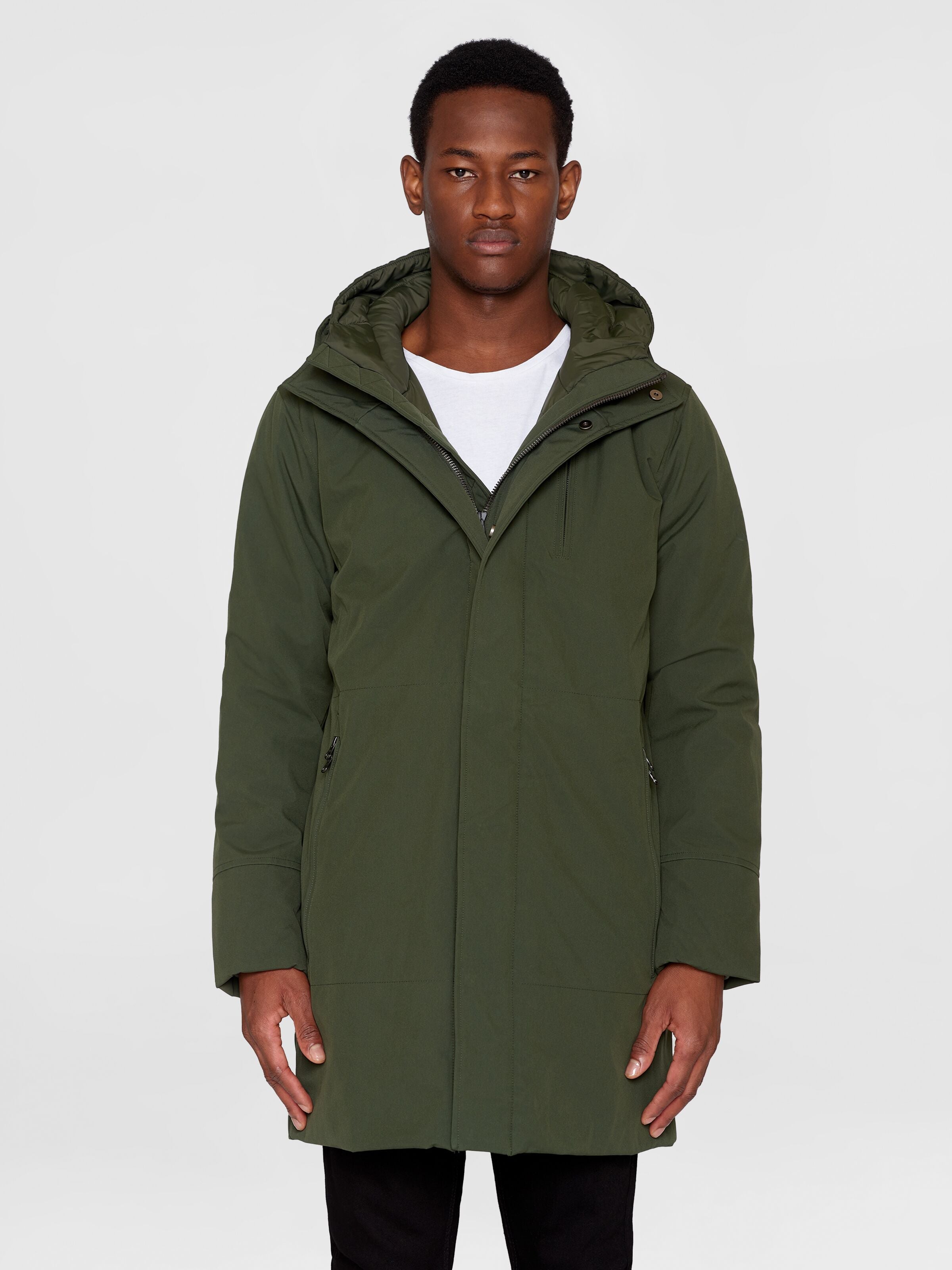 Langer Parka CLIMATE SHELL aus recyceltem Polyester - wasserdicht und atmungsaktiv