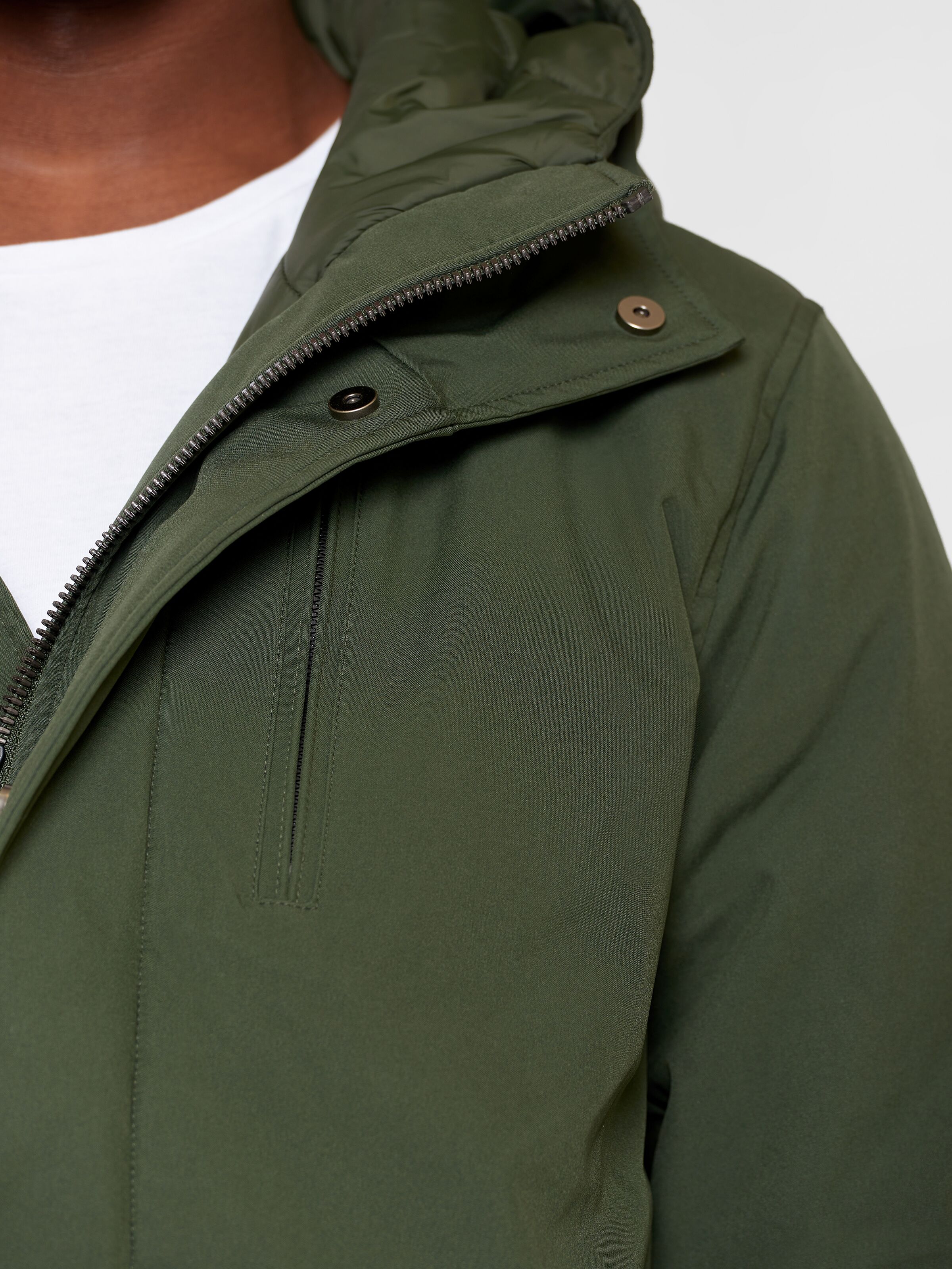 Langer Parka CLIMATE SHELL aus recyceltem Polyester - wasserdicht und atmungsaktiv