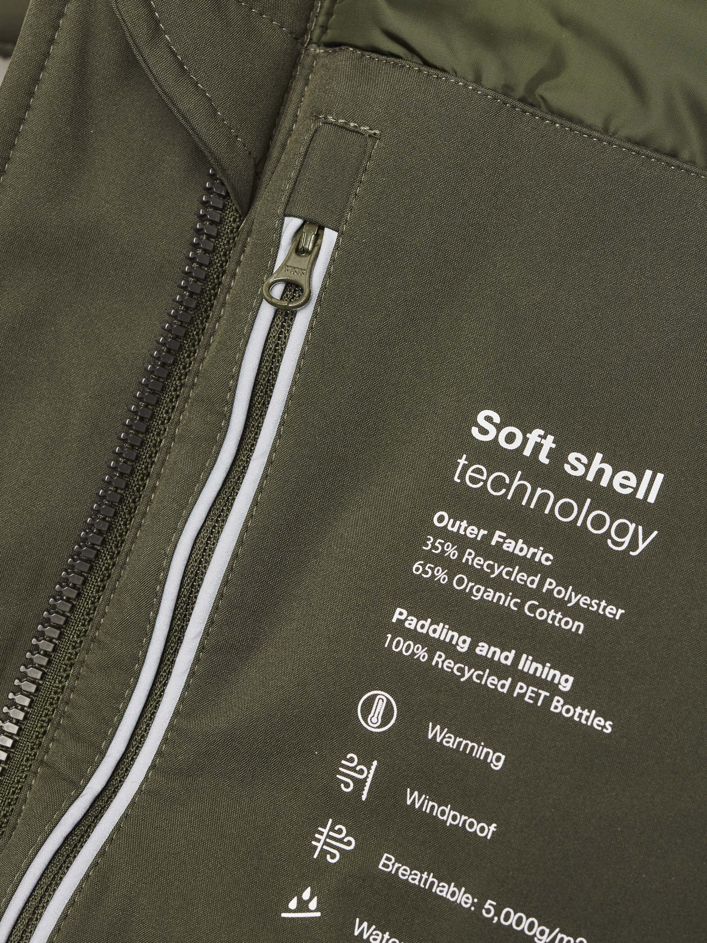Langer Parka CLIMATE SHELL aus recyceltem Polyester - wasserdicht und atmungsaktiv