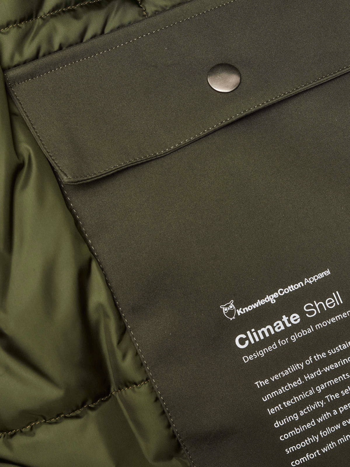 Langer Parka CLIMATE SHELL aus recyceltem Polyester - wasserdicht und atmungsaktiv