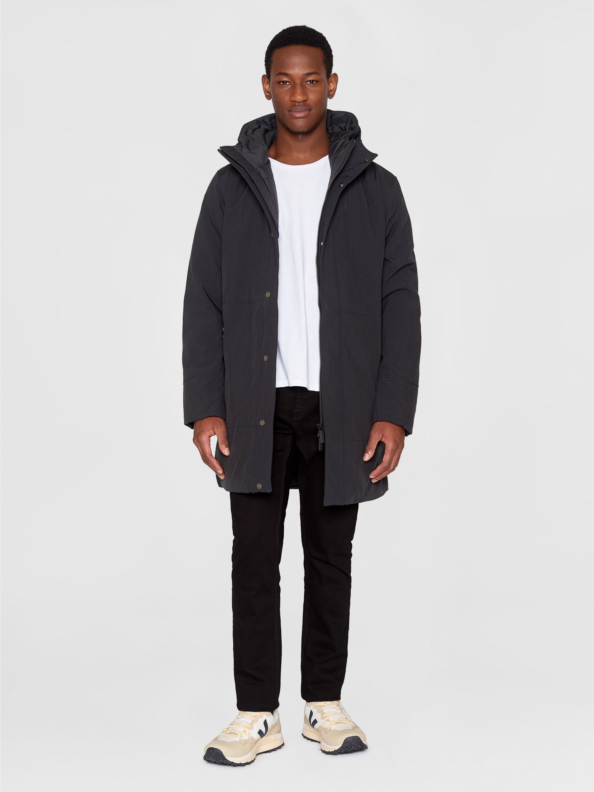 Langer Parka CLIMATE SHELL aus recyceltem Polyester - wasserdicht und atmungsaktiv
