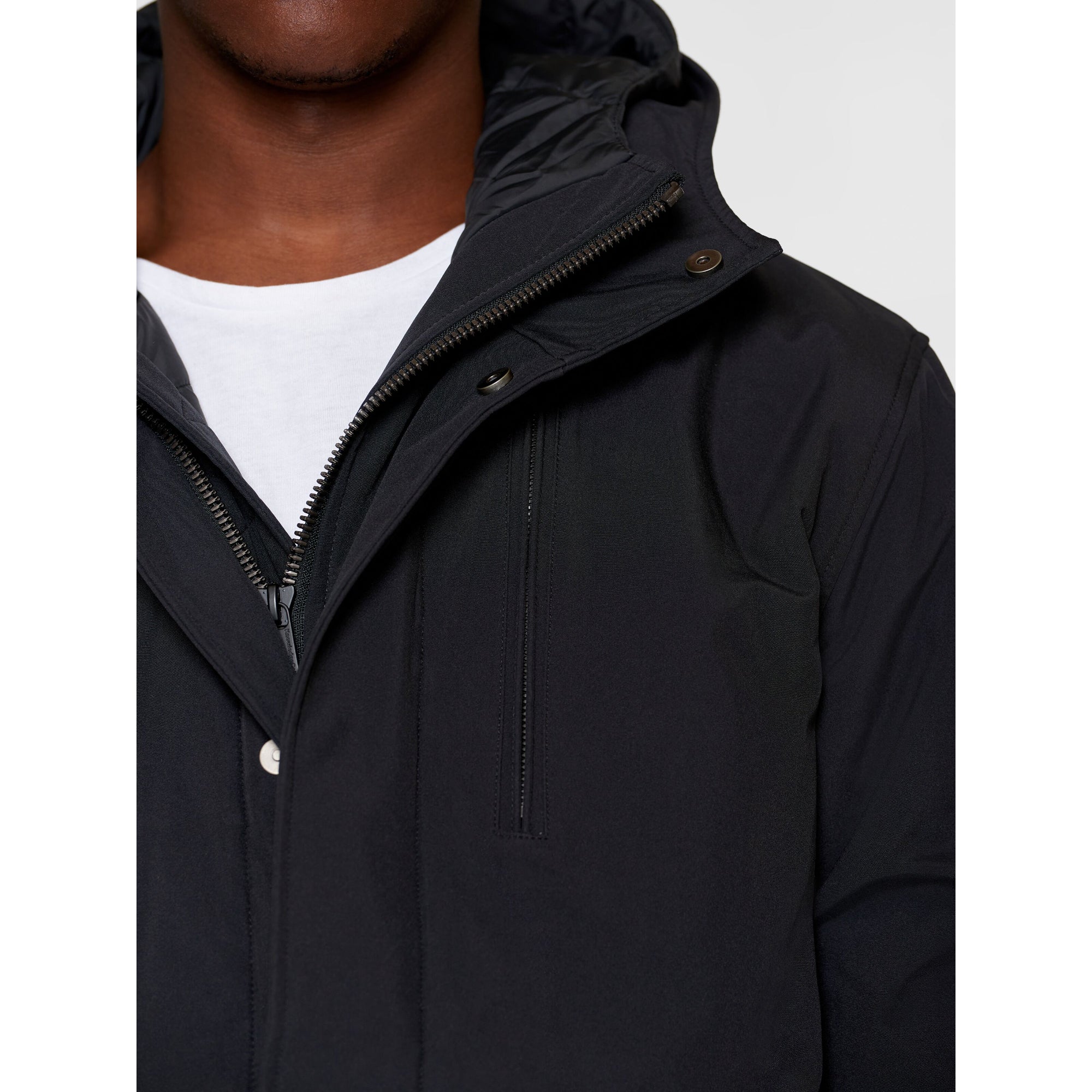 Langer Parka CLIMATE SHELL aus recyceltem Polyester - wasserdicht und atmungsaktiv
