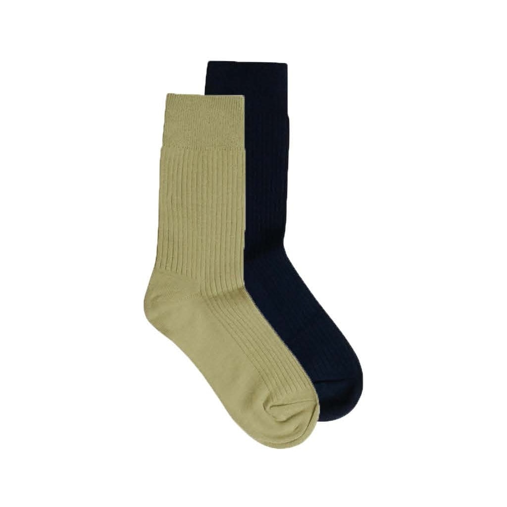 2-Pack Socken CLASSIC mit Bio-Baumwolle und recyceltem Polyester