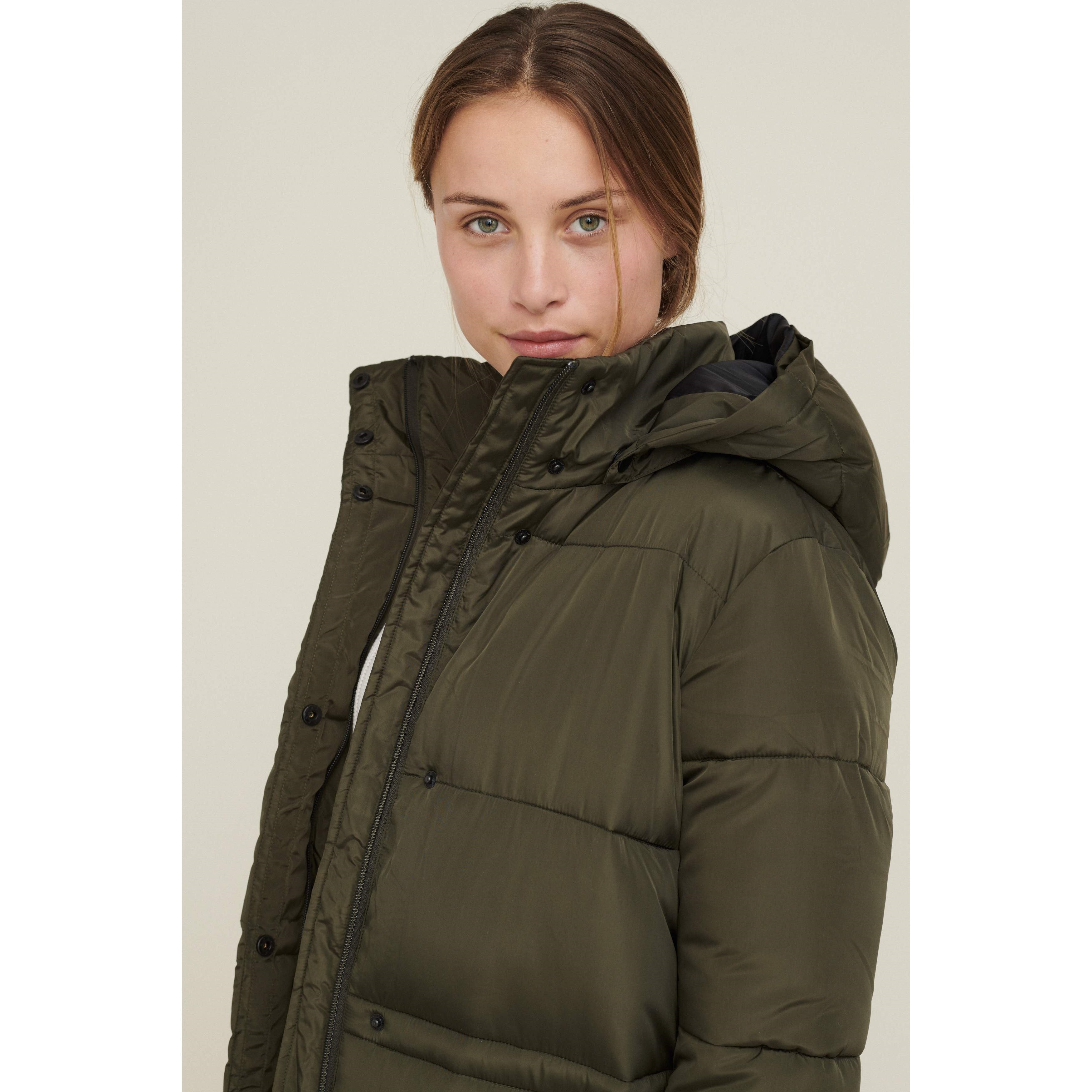 Wintermantel DAGMAR aus recyceltem Polyester