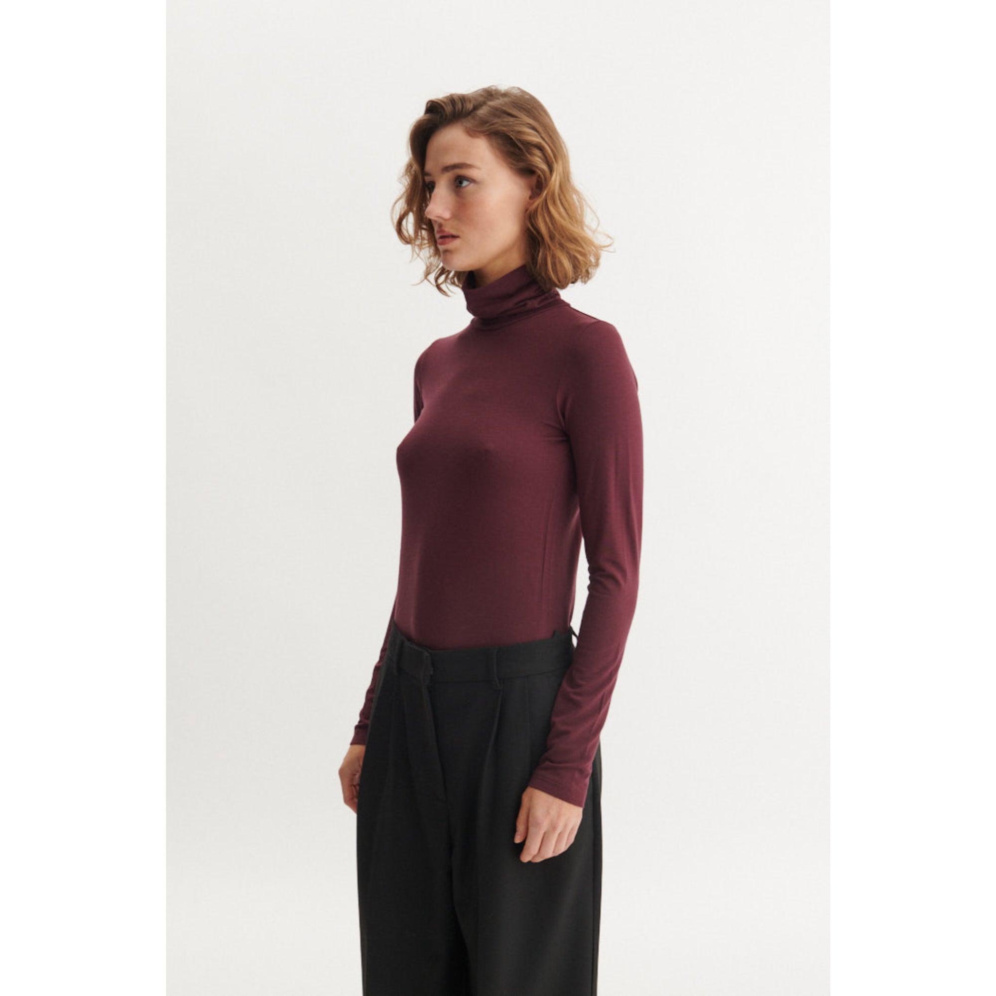 Rollkragenshirt JOLINE aus Tencel™