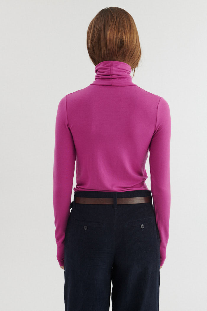 Rollkragenshirt JOLINE aus Tencel™ von LENZING™