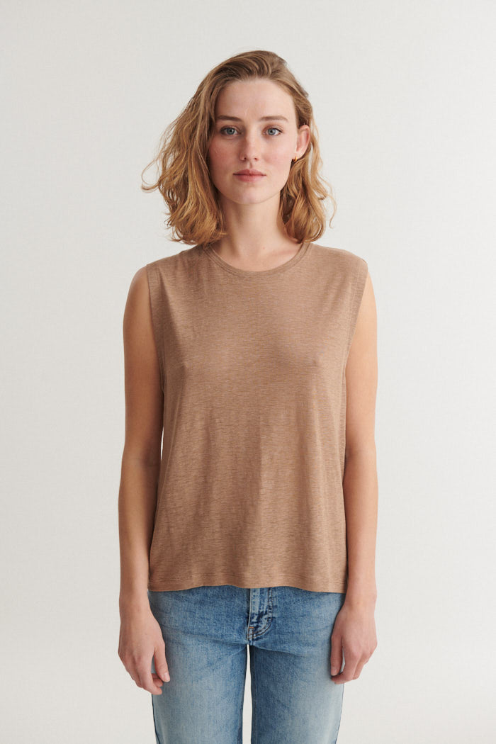 Tanktop ASHLY aus Bio-Leinen