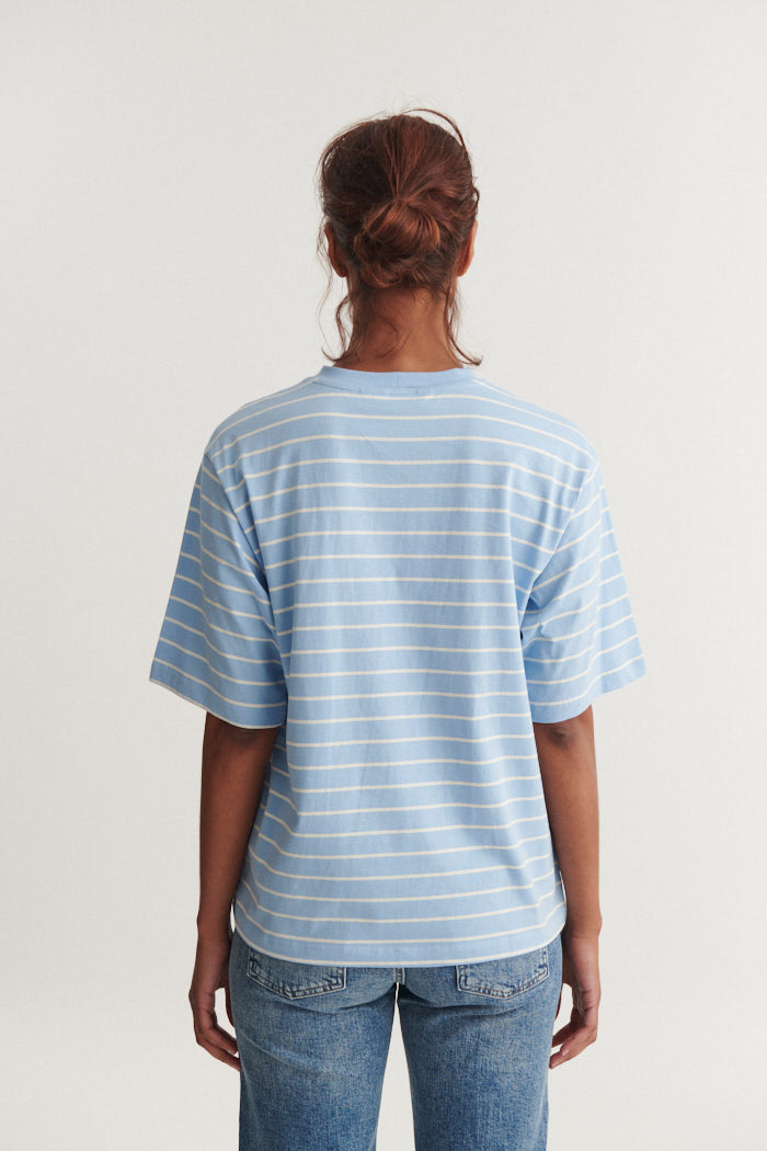 Gestreiftes T-Shirt RAJA aus Bio-Baumwolle