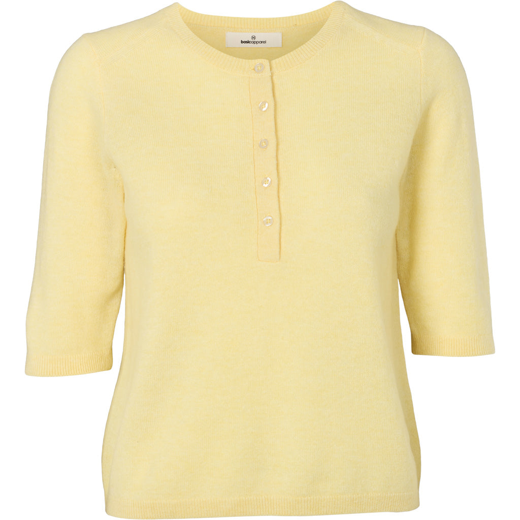 Strickshirt mit Knopfleiste SELEM Granddad aus Merinowolle