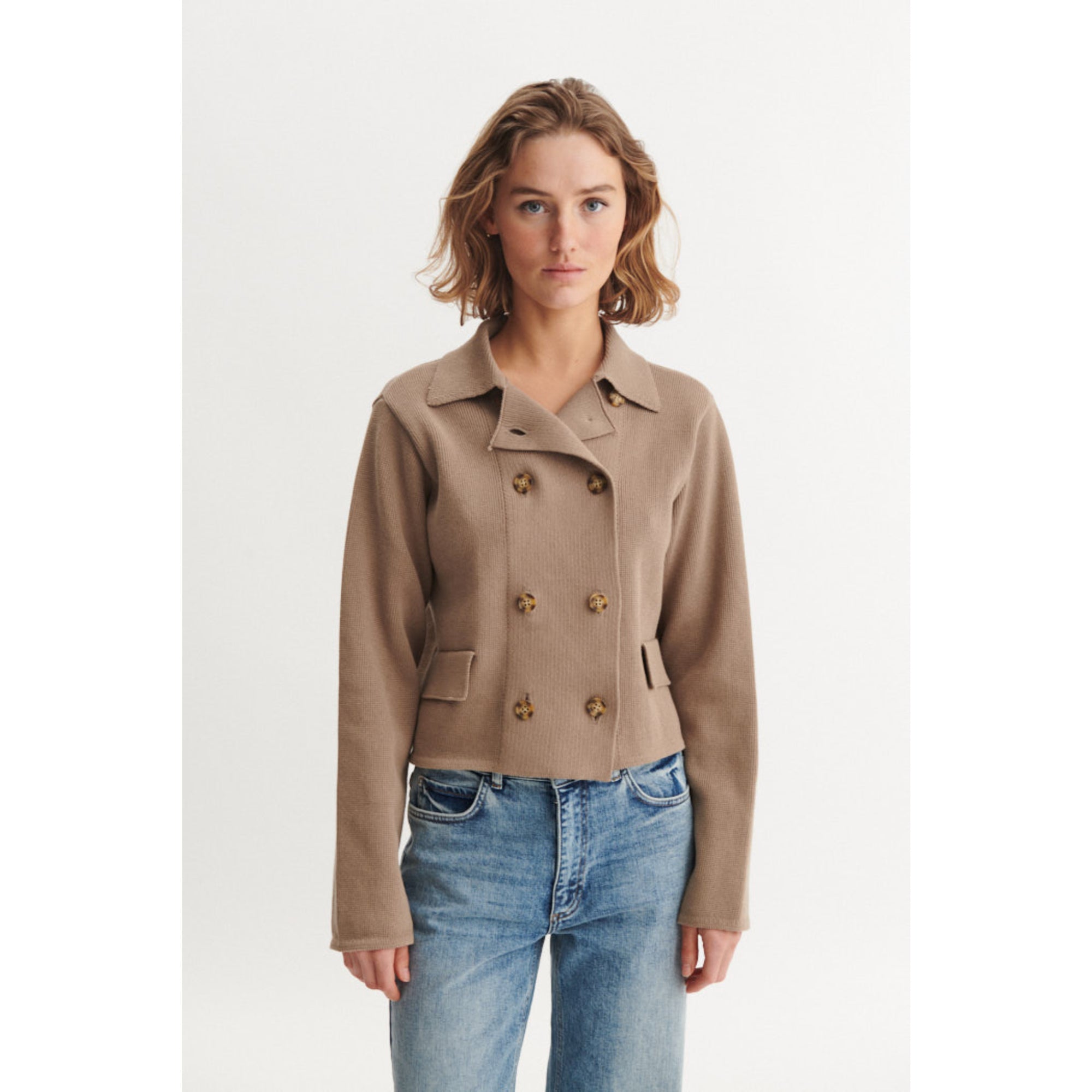 Jacke MIMA aus Bio-Baumwolle GOTS