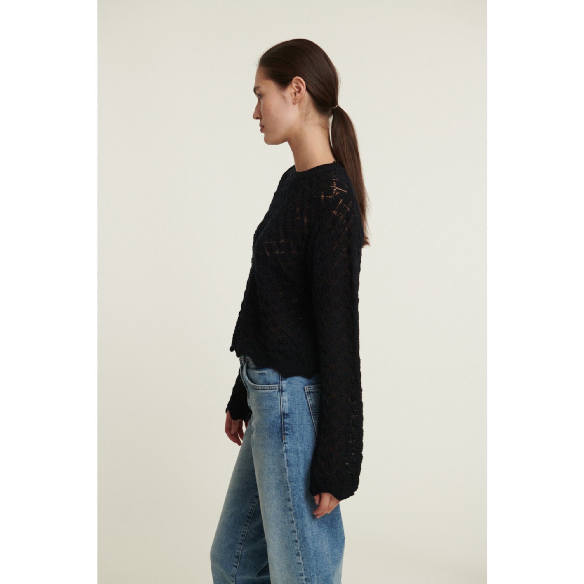 Dania LS Pullover aus Bio-Baumwolle