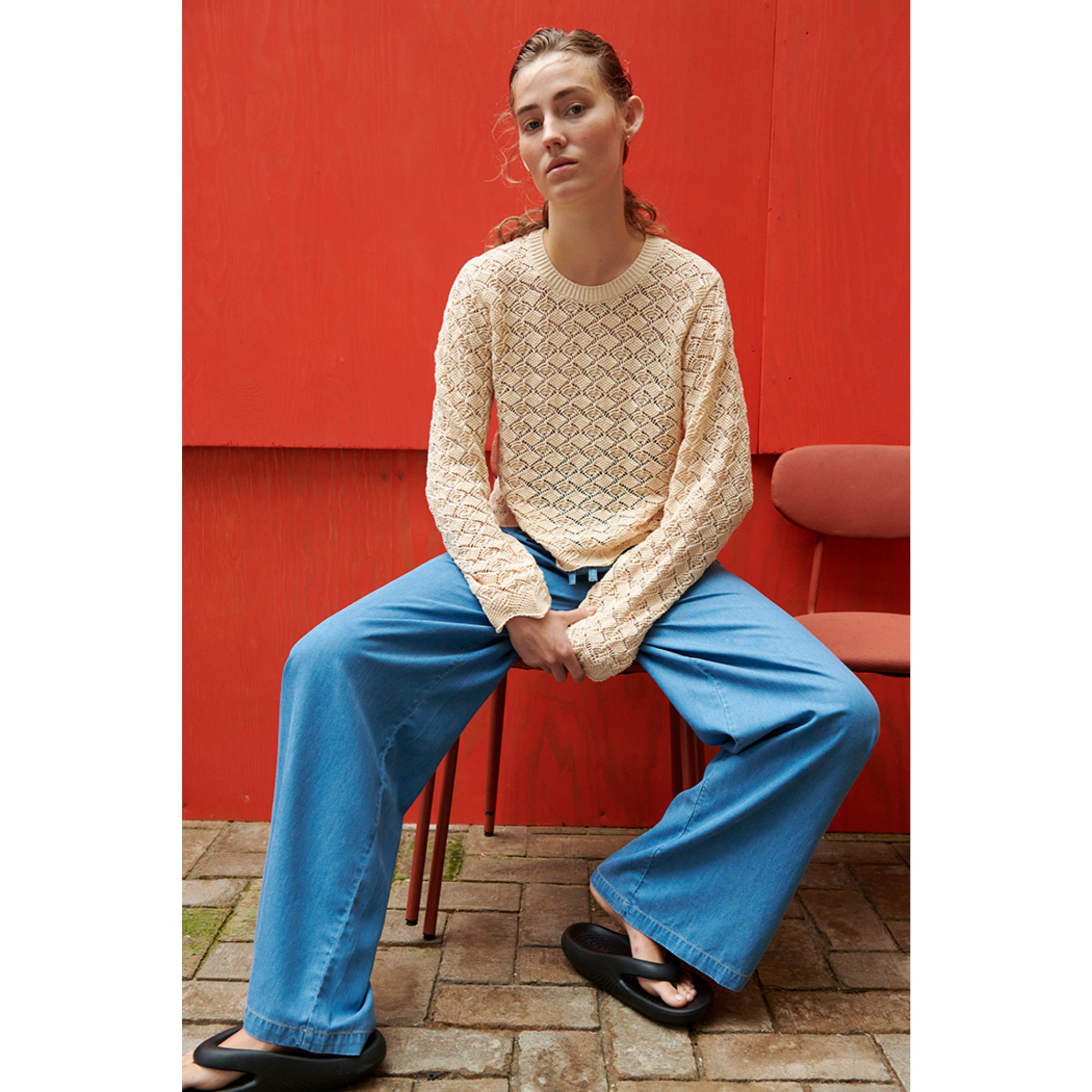 Dania LS Pullover aus Bio-Baumwolle