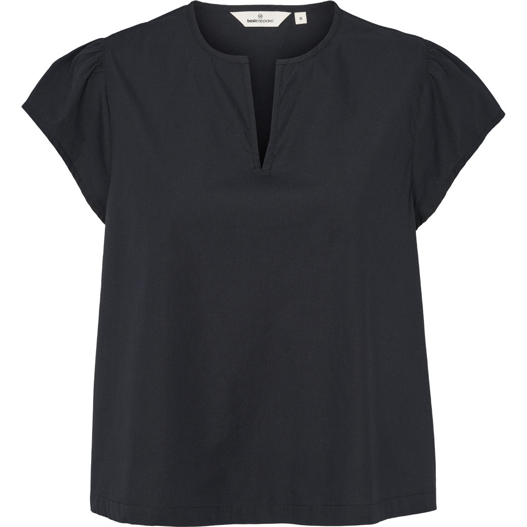 Kurzarm Shirt SILJE Bluse aus Bio-Baumwolle