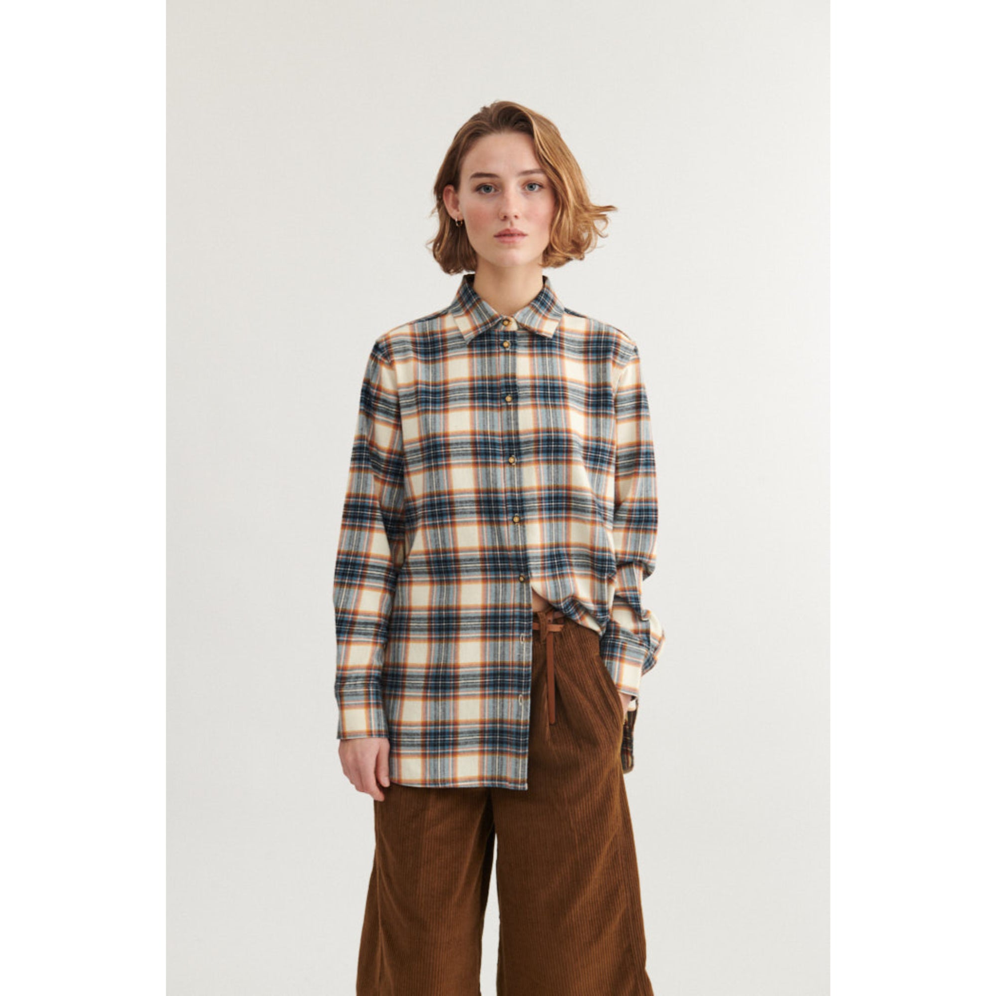 Oversize Bluse LULA aus Bio-Baumwolle GOTS