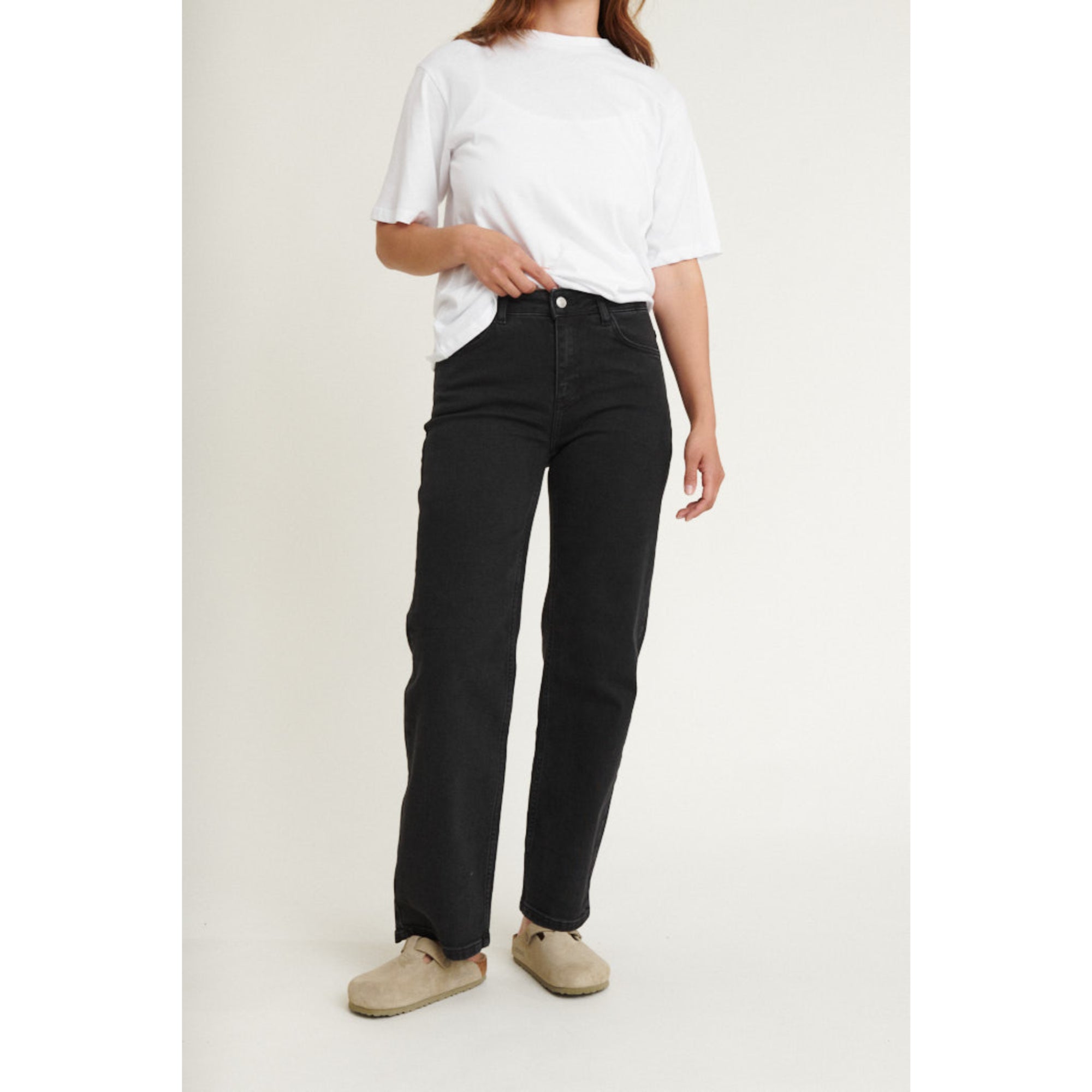 Mom-Fit Jeans ELISA aus Bio-Baumwolle V2