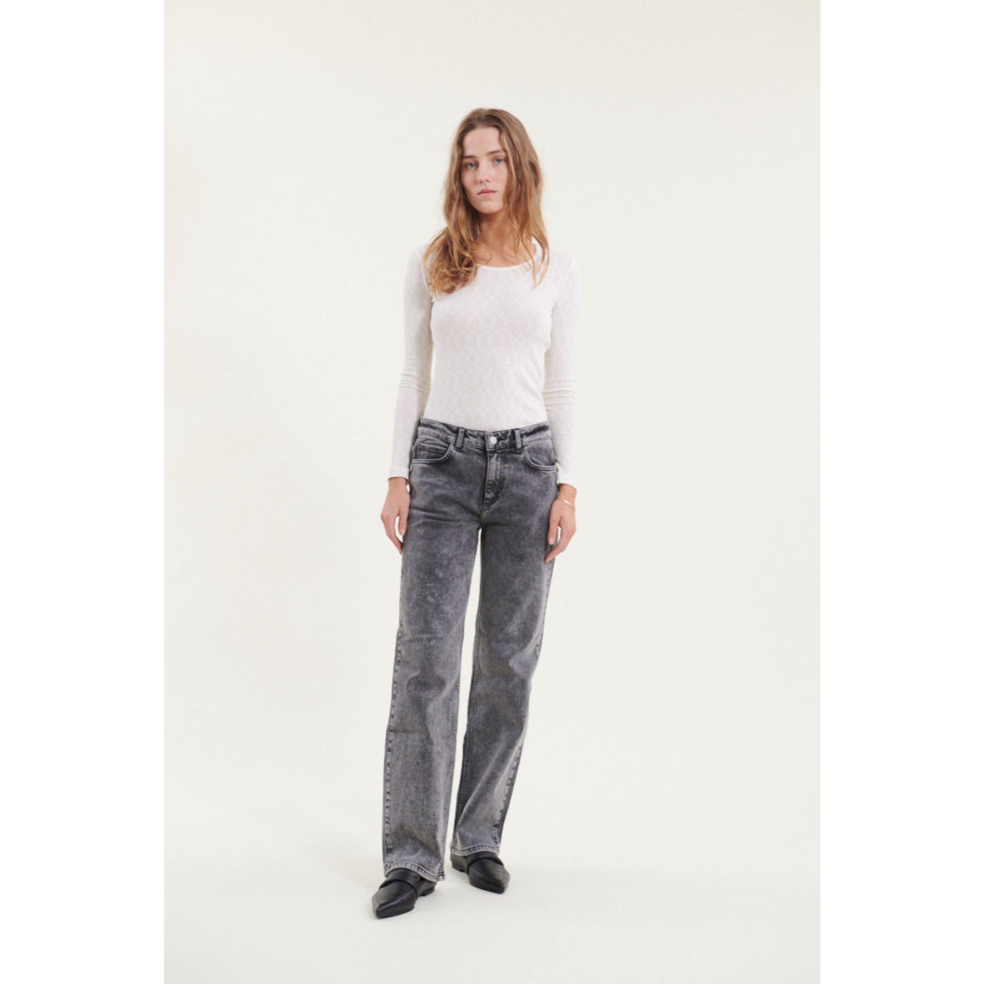 Mom-Fit Jeans ELISA aus Bio-Baumwolle V2