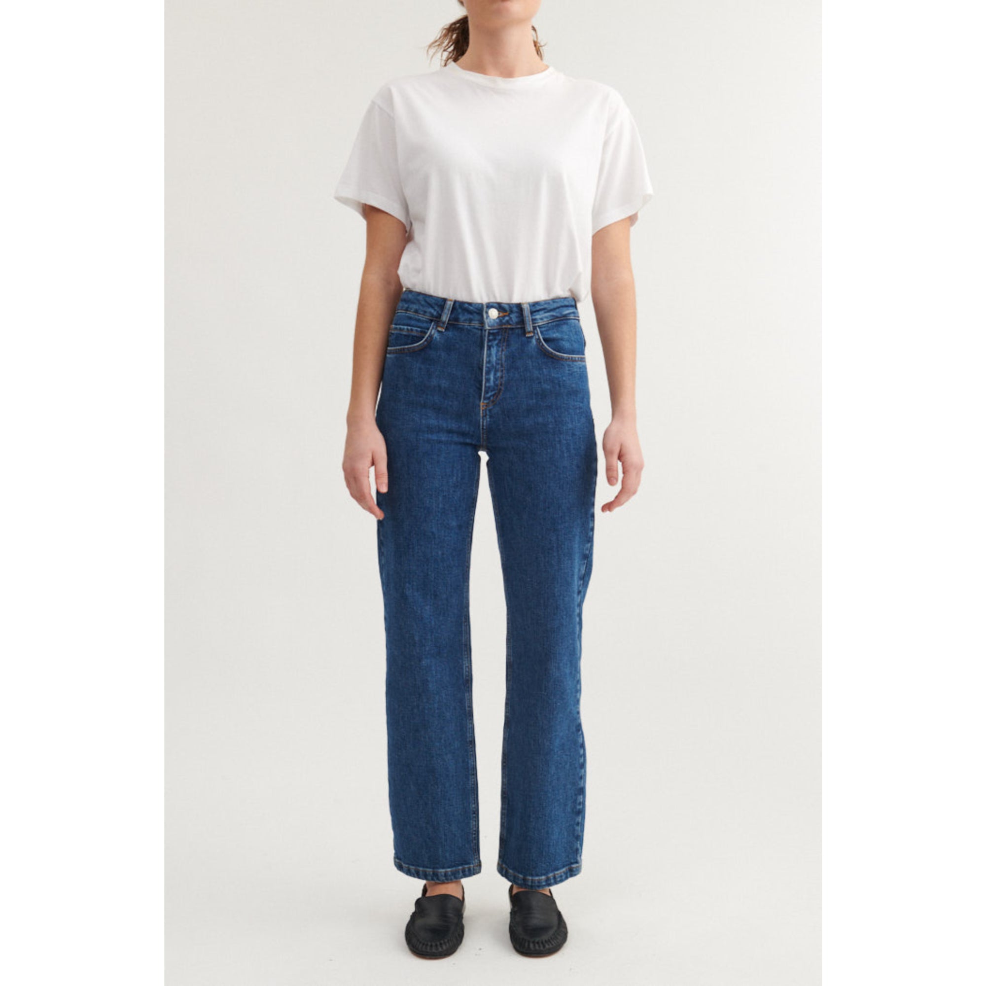 Mom-Fit Jeans ELISA aus Bio-Baumwolle V2