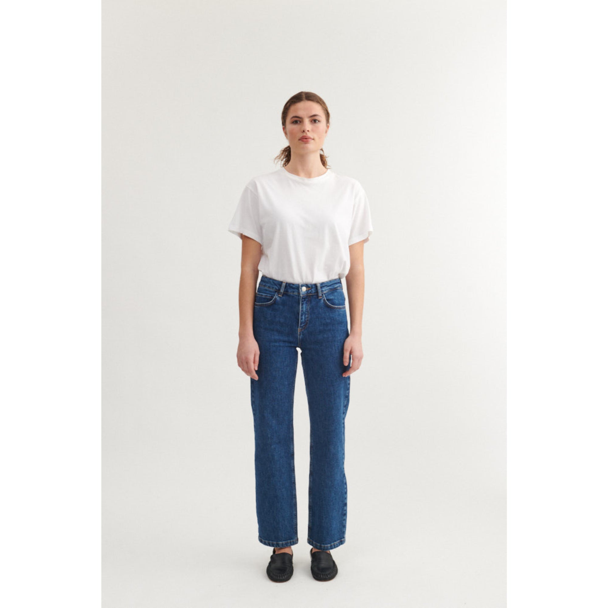 Mom-Fit Jeans ELISA aus Bio-Baumwolle V2