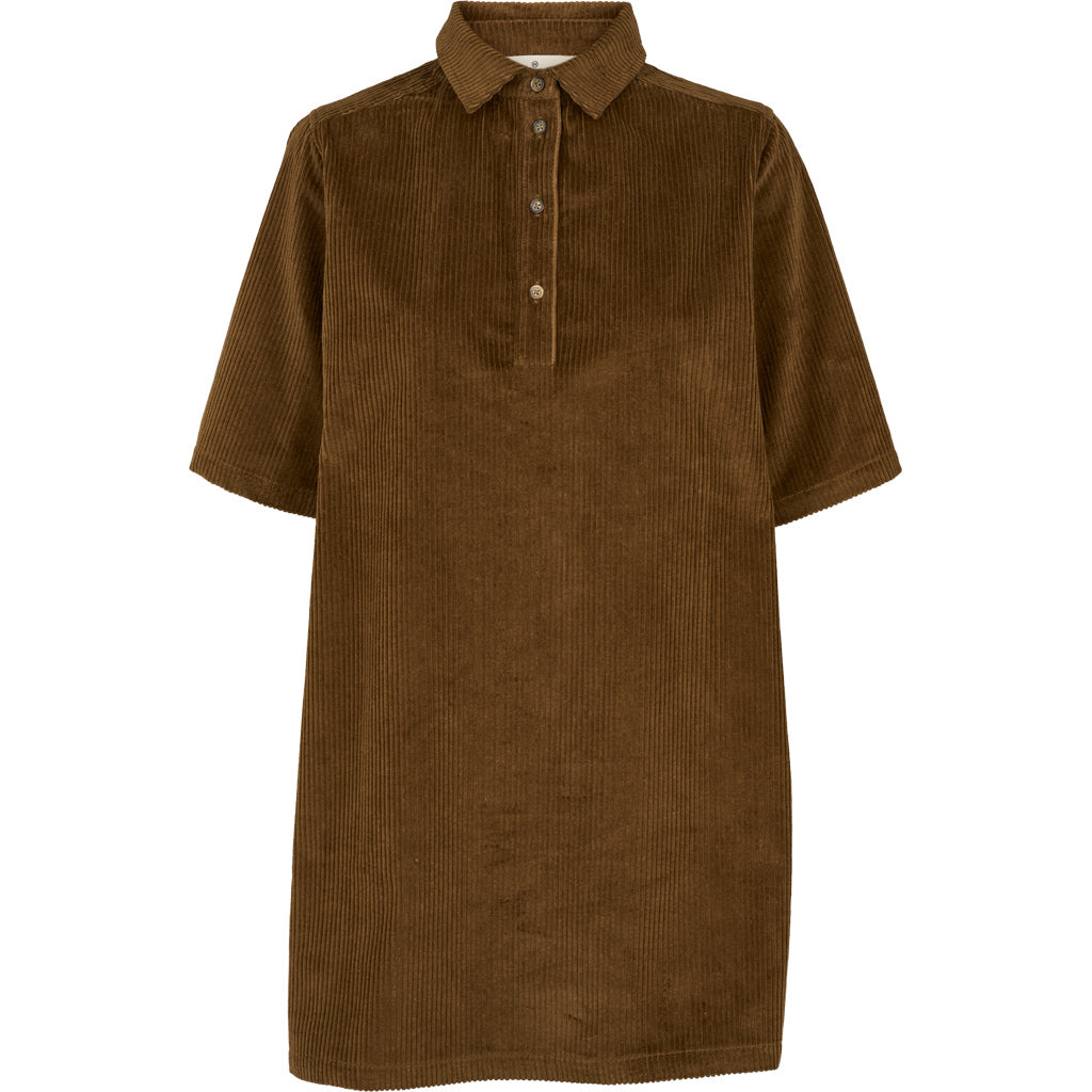 Polo Cord-Kleid ISA aus Bio-Baumwolle GOTS