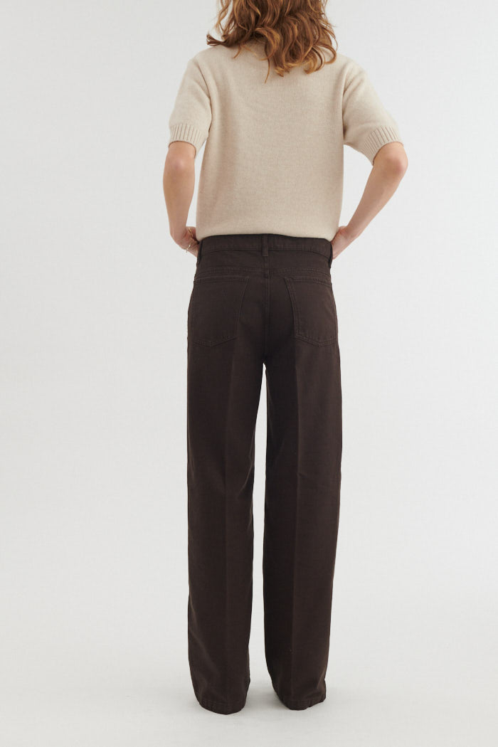 High-Waist Jeans ENYA aus Bio-Baumwolle und recycelter Baumwolle