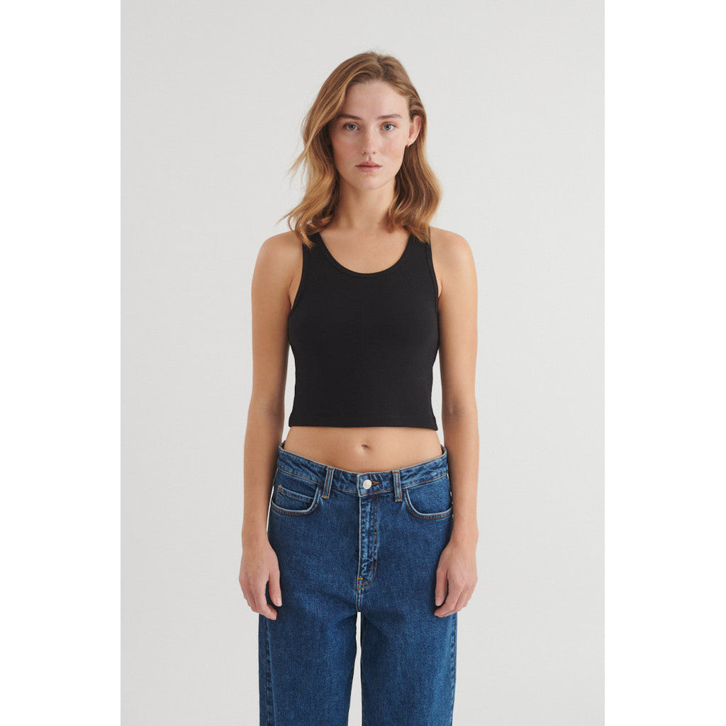 Ludmilla Crop Tanktop aus Bio-Baumwolle
