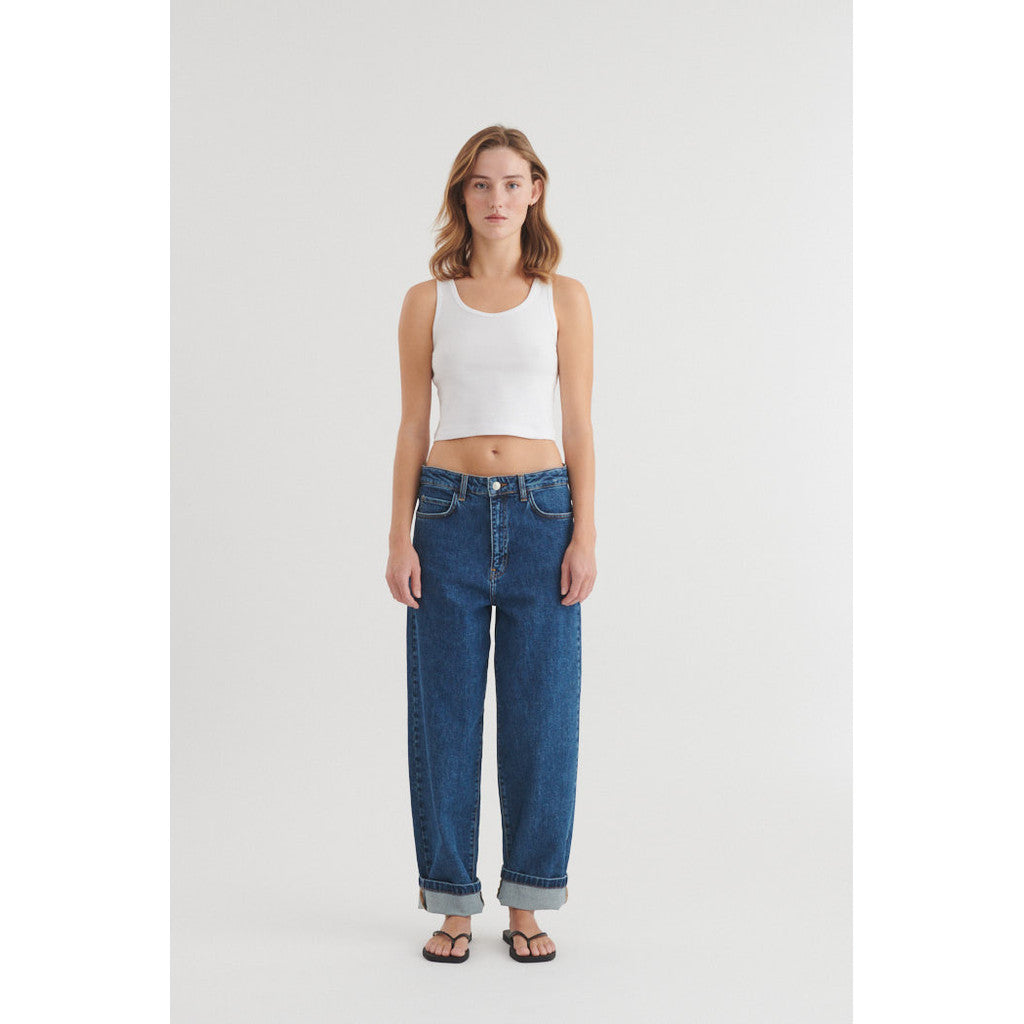 Ludmilla Crop Tanktop aus Bio-Baumwolle