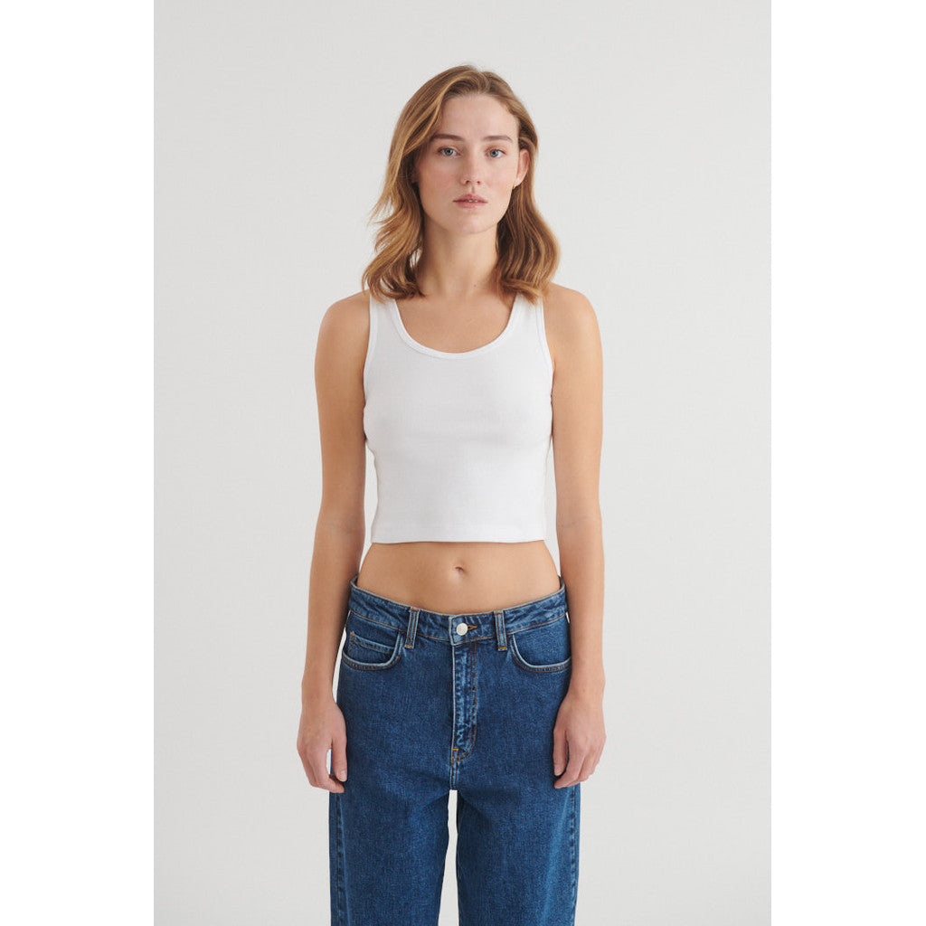 Ludmilla Crop Tanktop aus Bio-Baumwolle