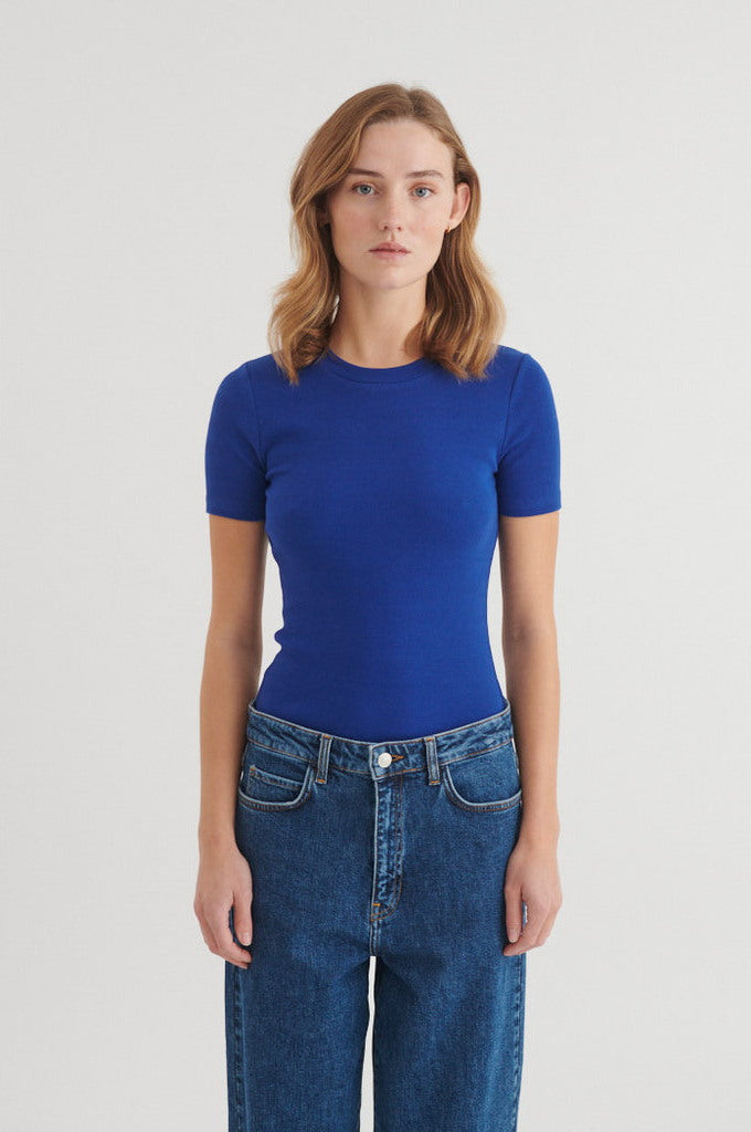 Ludmilla T-Shirt mit Rundhalsausschnitt aus Bio-Baumwolle