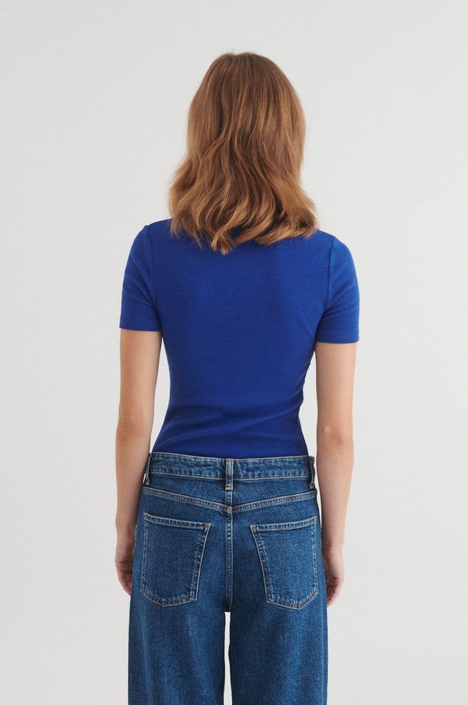 Ludmilla T-Shirt mit Rundhalsausschnitt aus Bio-Baumwolle