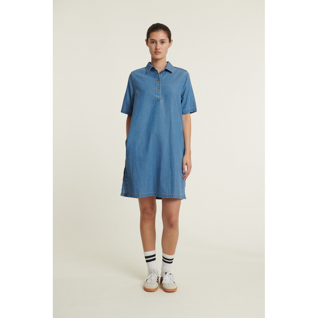 Bine Polo Kleid aus Tencel und Bio-Baumwolle