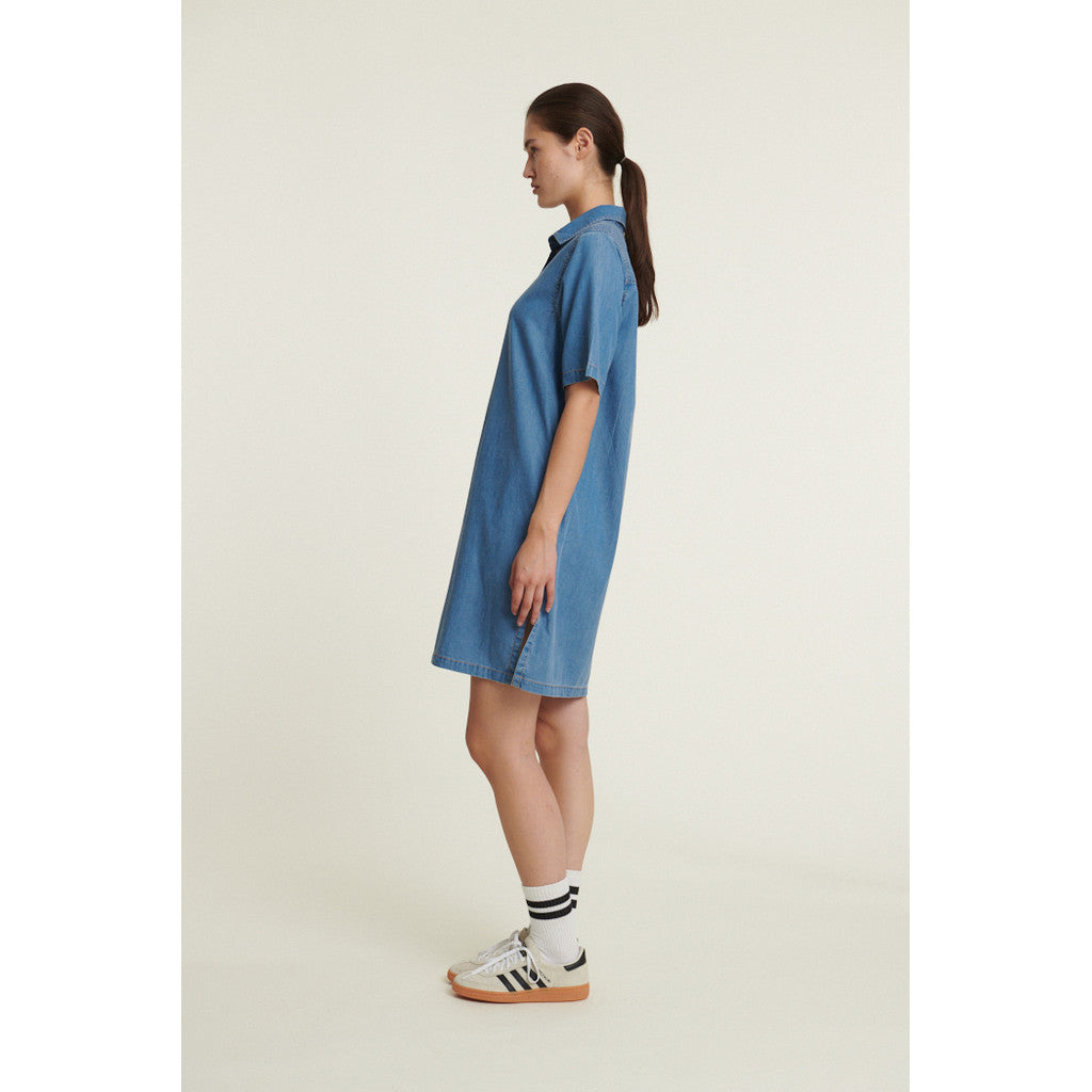 Bine Polo Kleid aus Tencel und Bio-Baumwolle