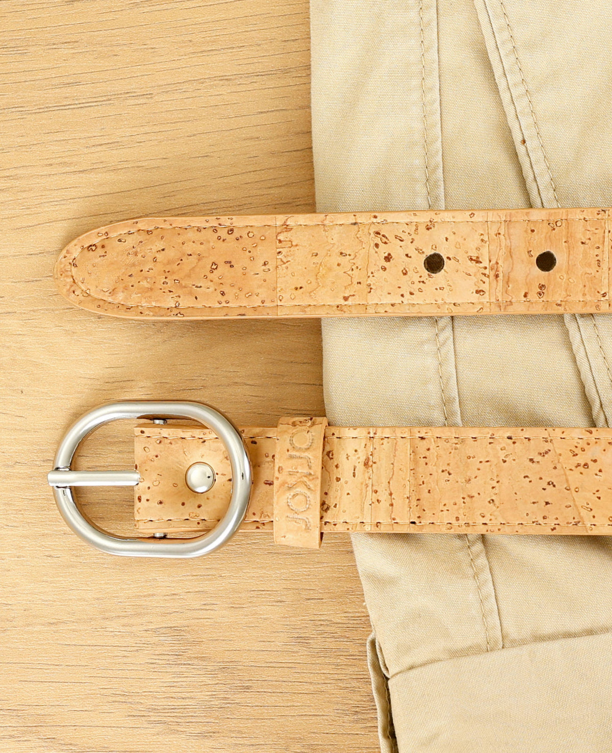 Schmaler Gürtel aus Kork - 2,5cm Breit - CK256