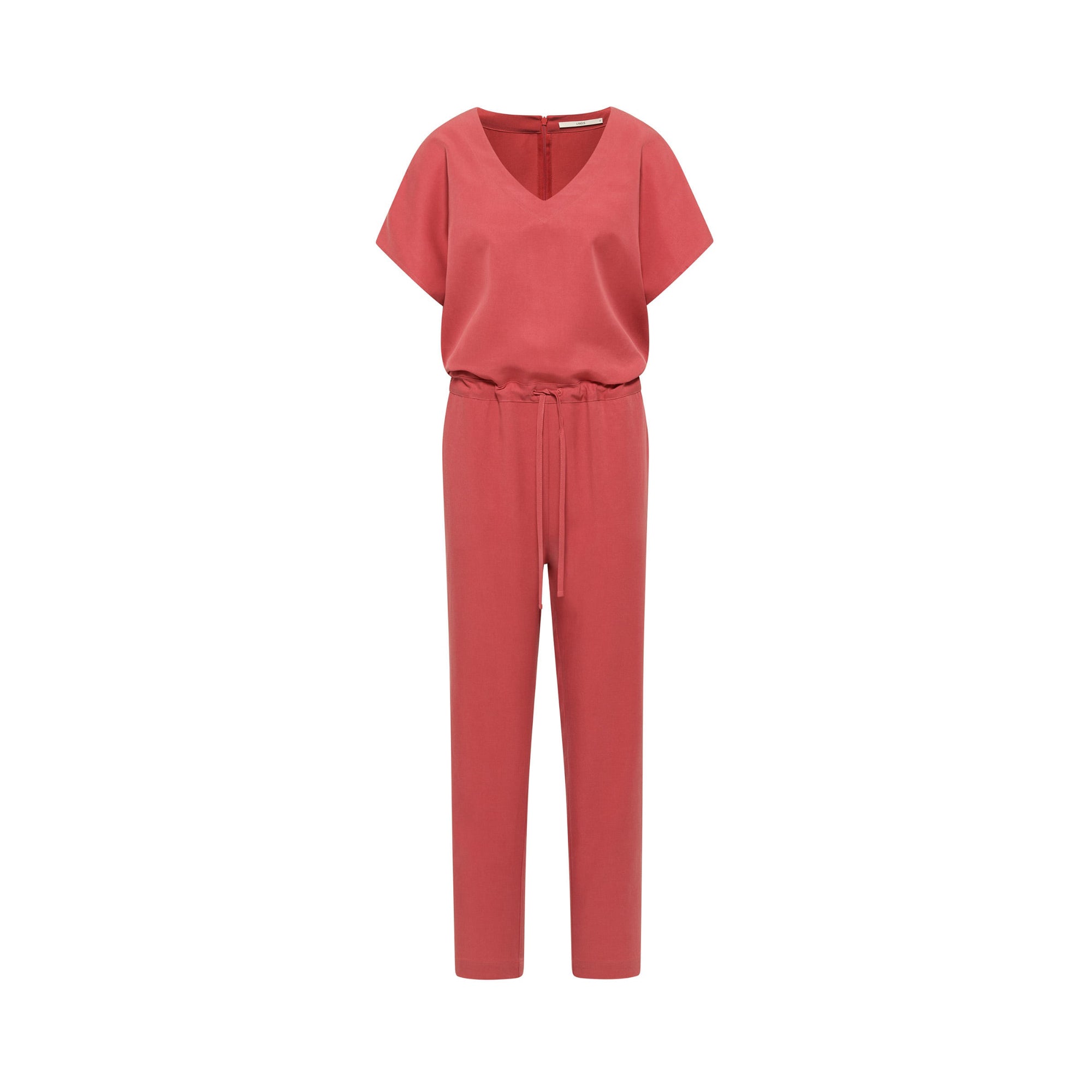 Jumpsuit aus TENCEL™ und Leinen