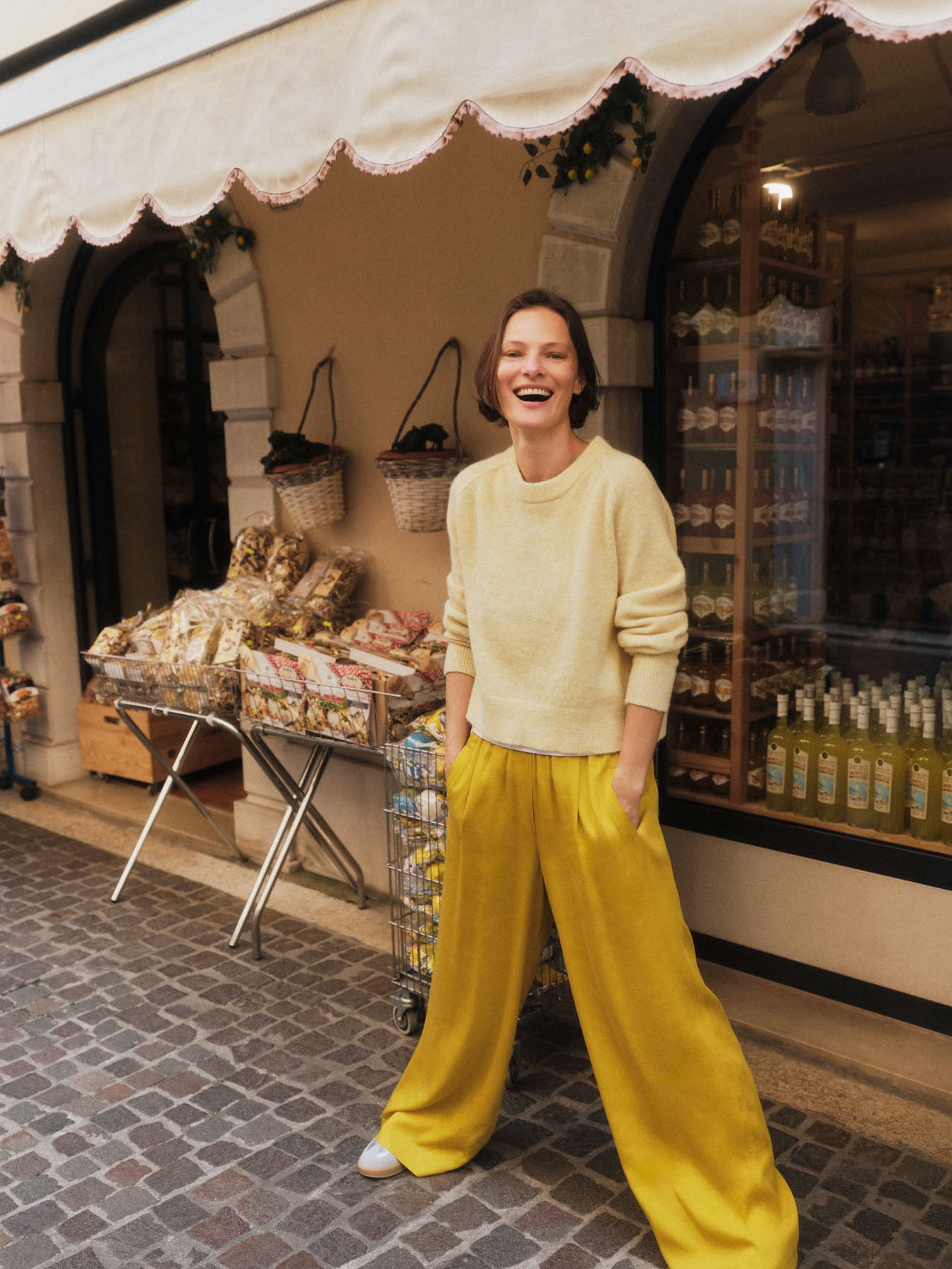 Raglanpullover aus Alpaka- und Schurwolle