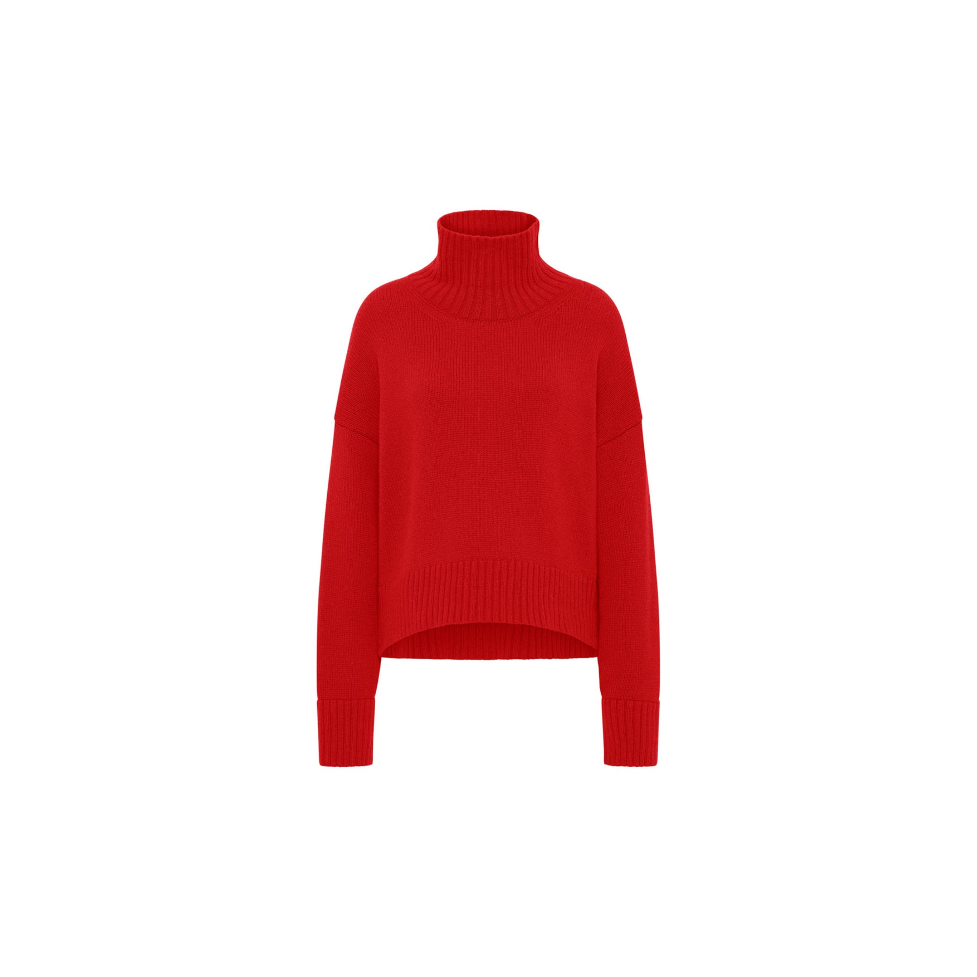 Oversized Pullover aus Bio-Schurwolle und Bio-Baumwolle GOTS