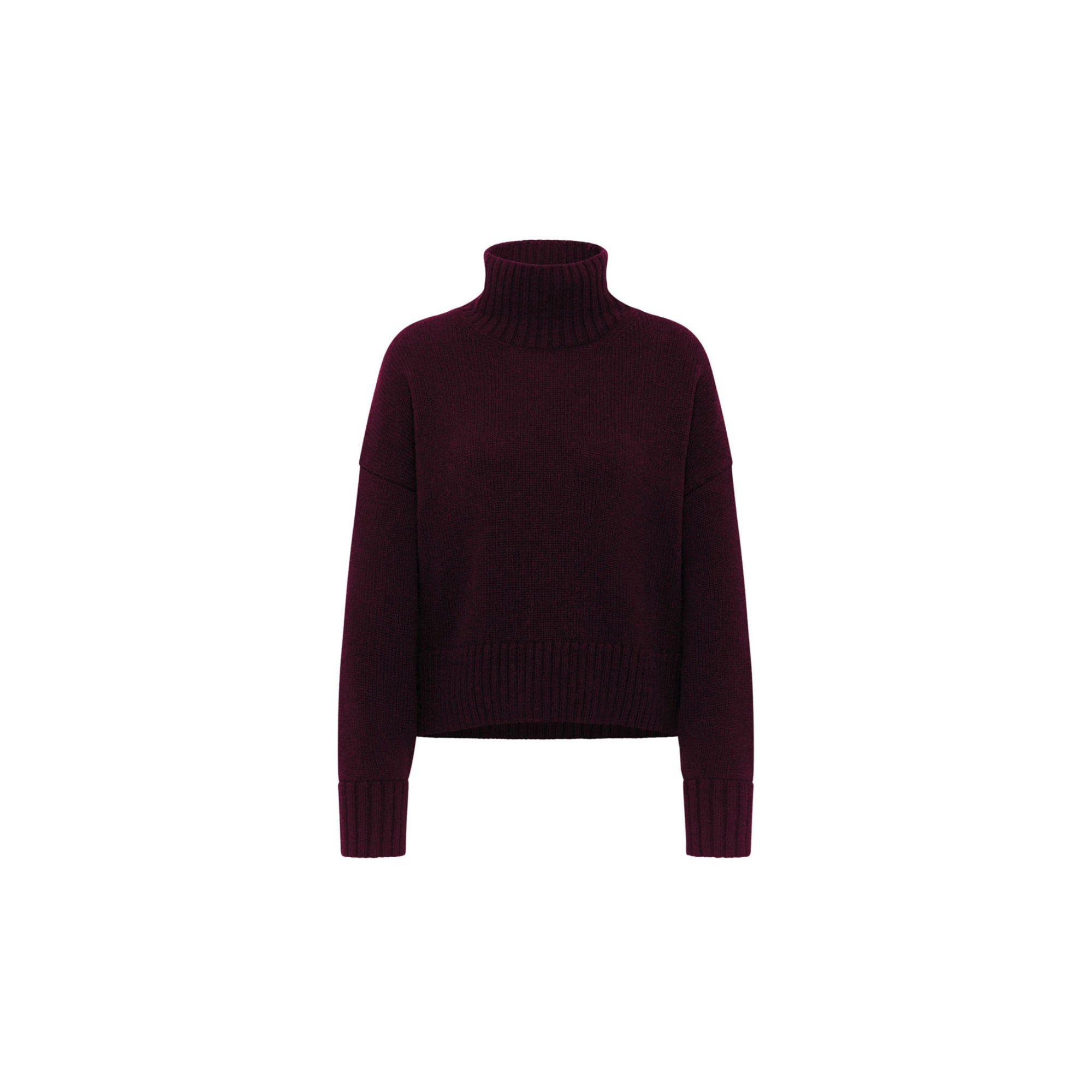 Oversized Pullover aus Bio-Schurwolle und Bio-Baumwolle GOTS