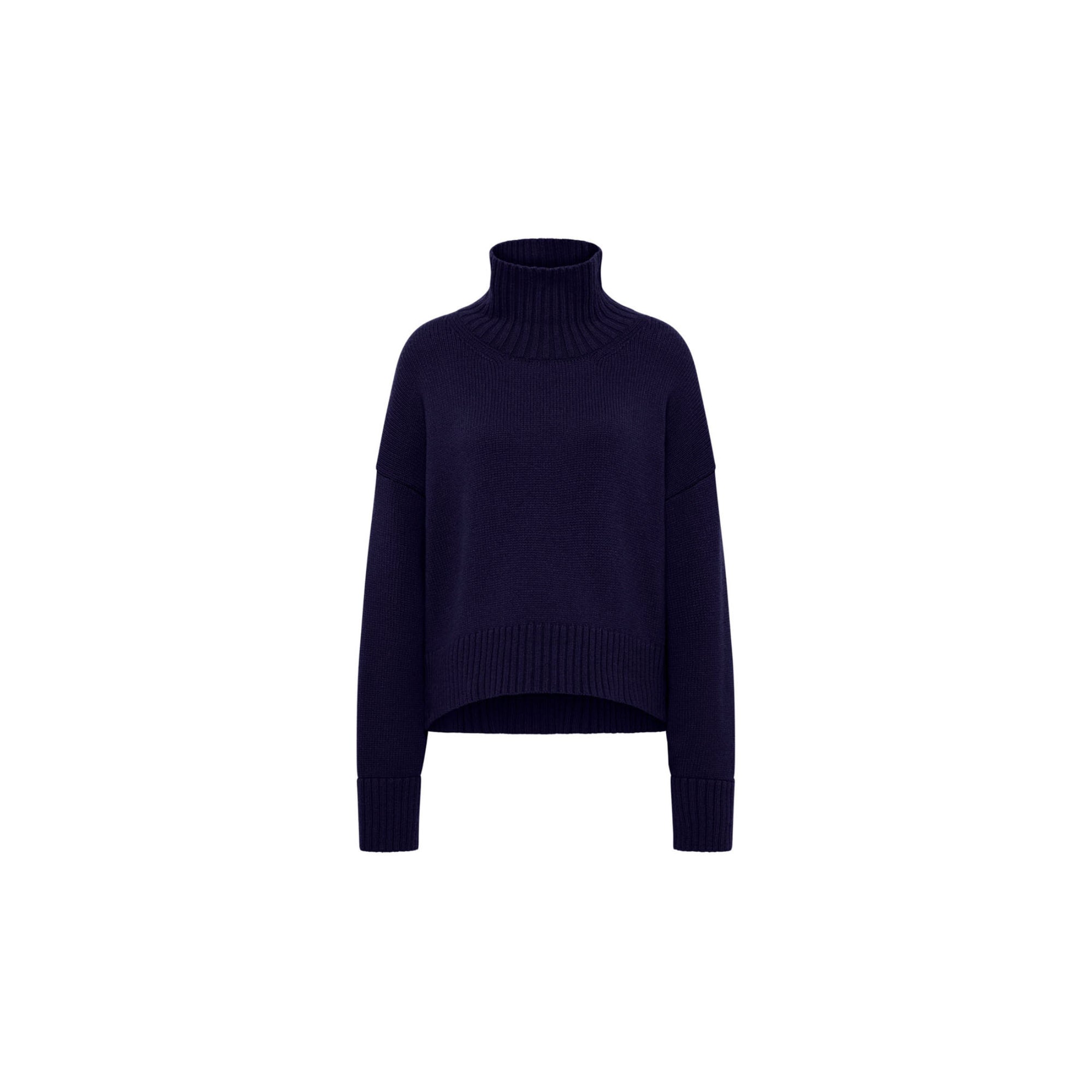 Oversized Pullover aus Bio-Schurwolle und Bio-Baumwolle GOTS