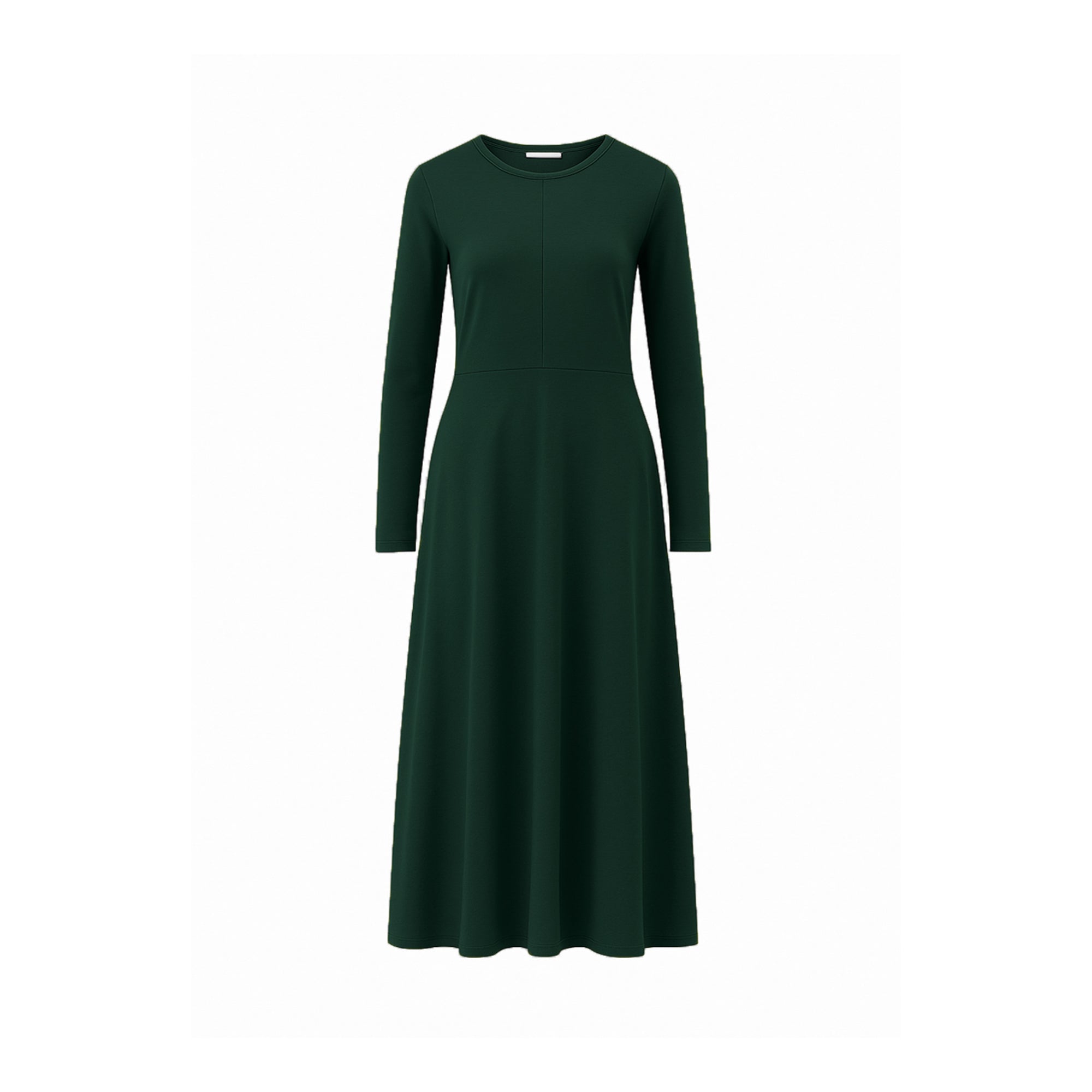 Midikleid aus Tencel und Bio-Baumwolle OCS