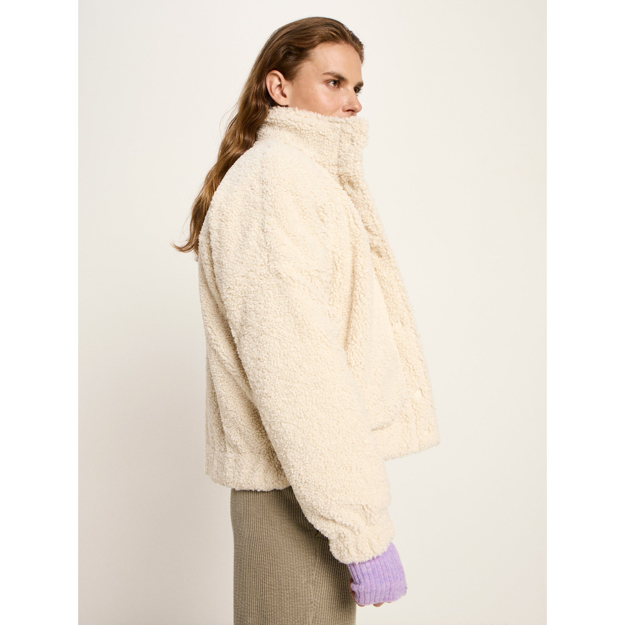 Wendejacke aus recyceltem Material GRS