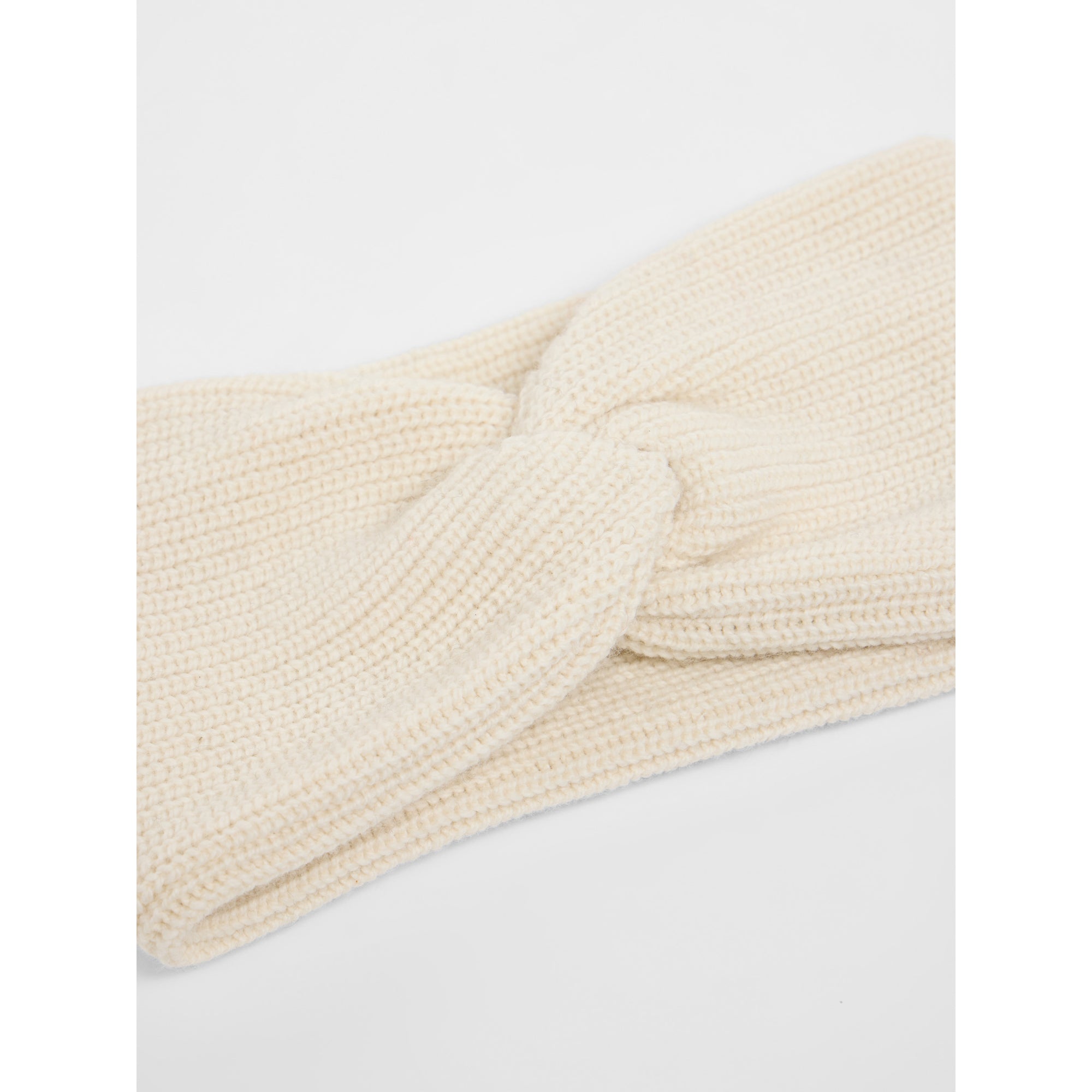 Stirnband aus Bio-Schurwolle und Bio-Baumwolle GOTS