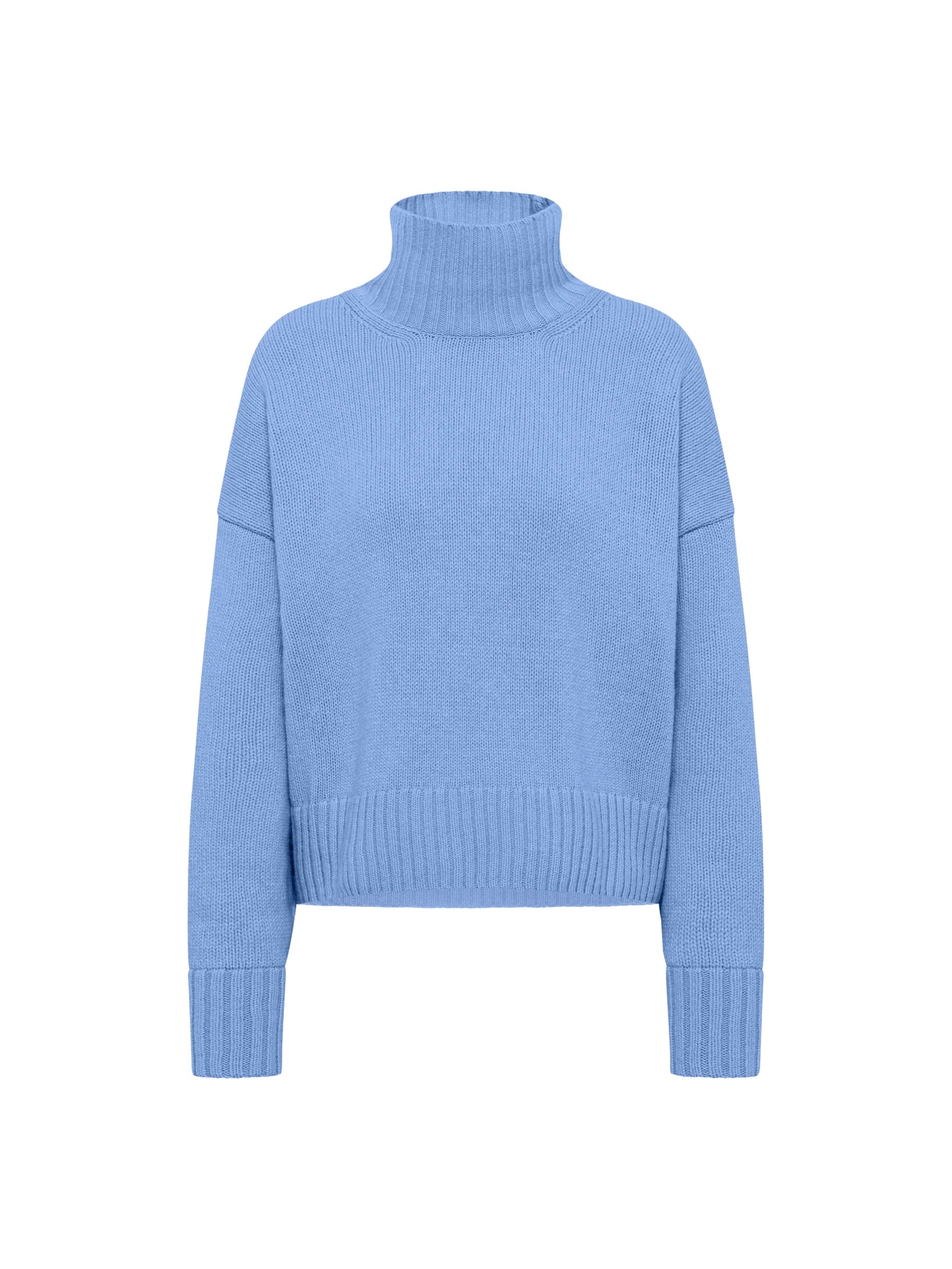 Oversize Pullover aus Bio-Schurwolle und Bio-Baumwolle (GOTS)